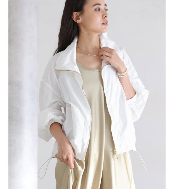  「【洗える】タフタライトブルゾン」|その他|