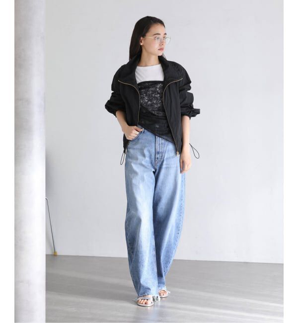  「【洗える】タフタライトブルゾン」|その他|