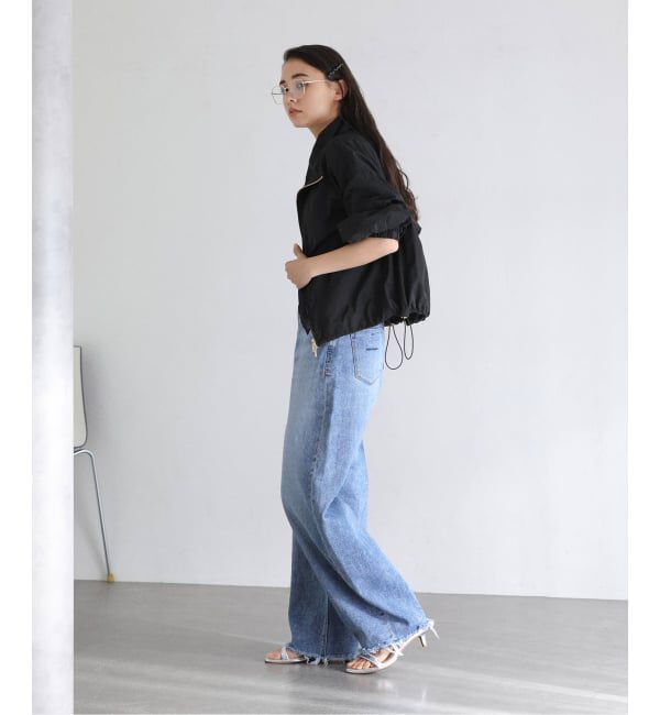  「【洗える】タフタライトブルゾン」|その他|