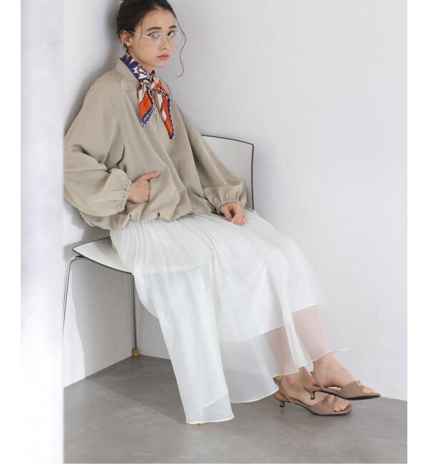  「【洗える】バルーンライトブルゾン」|その他|