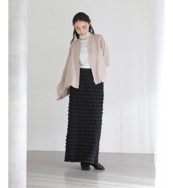  「【洗える】バルーンライトブルゾン」|その他|