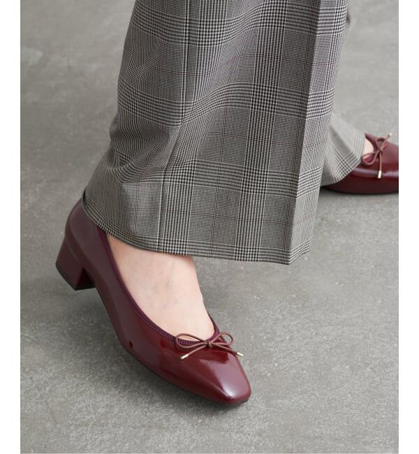  「《追加》3.5cmスクエアバレエパンプス」|パンプス|