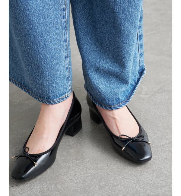  「《追加》3.5cmスクエアバレエパンプス」|パンプス|