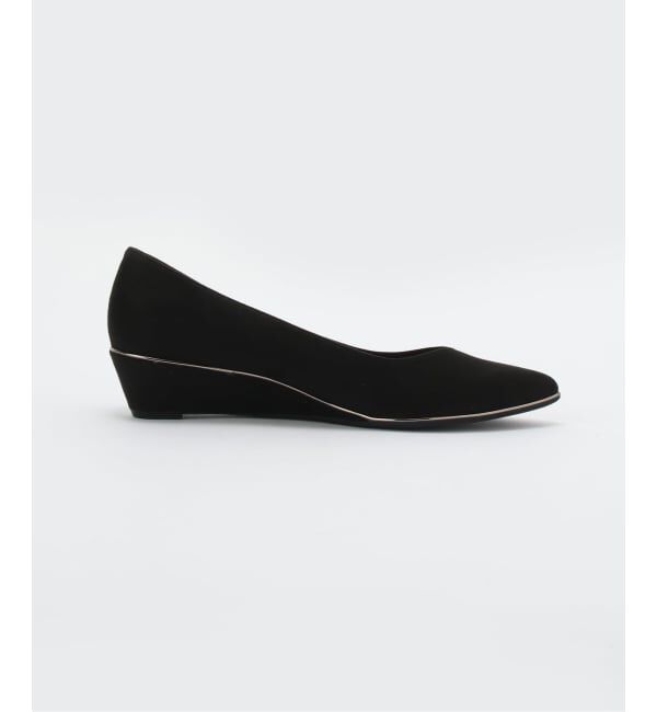  「3.5cmメタルラインウェッジ」|パンプス|