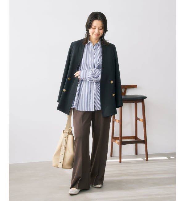  「3.5cmメタルラインウェッジ」|パンプス|