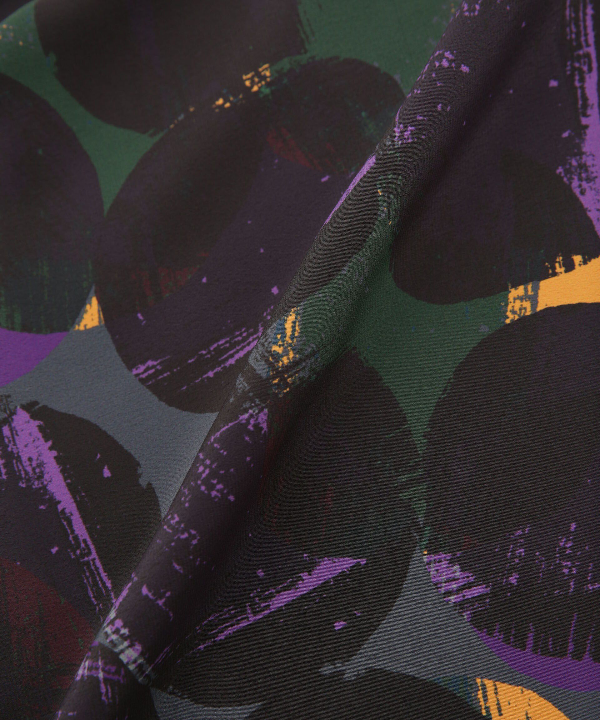 nano･universe「シャーリングイレヘムプリントスカート」|スカート|