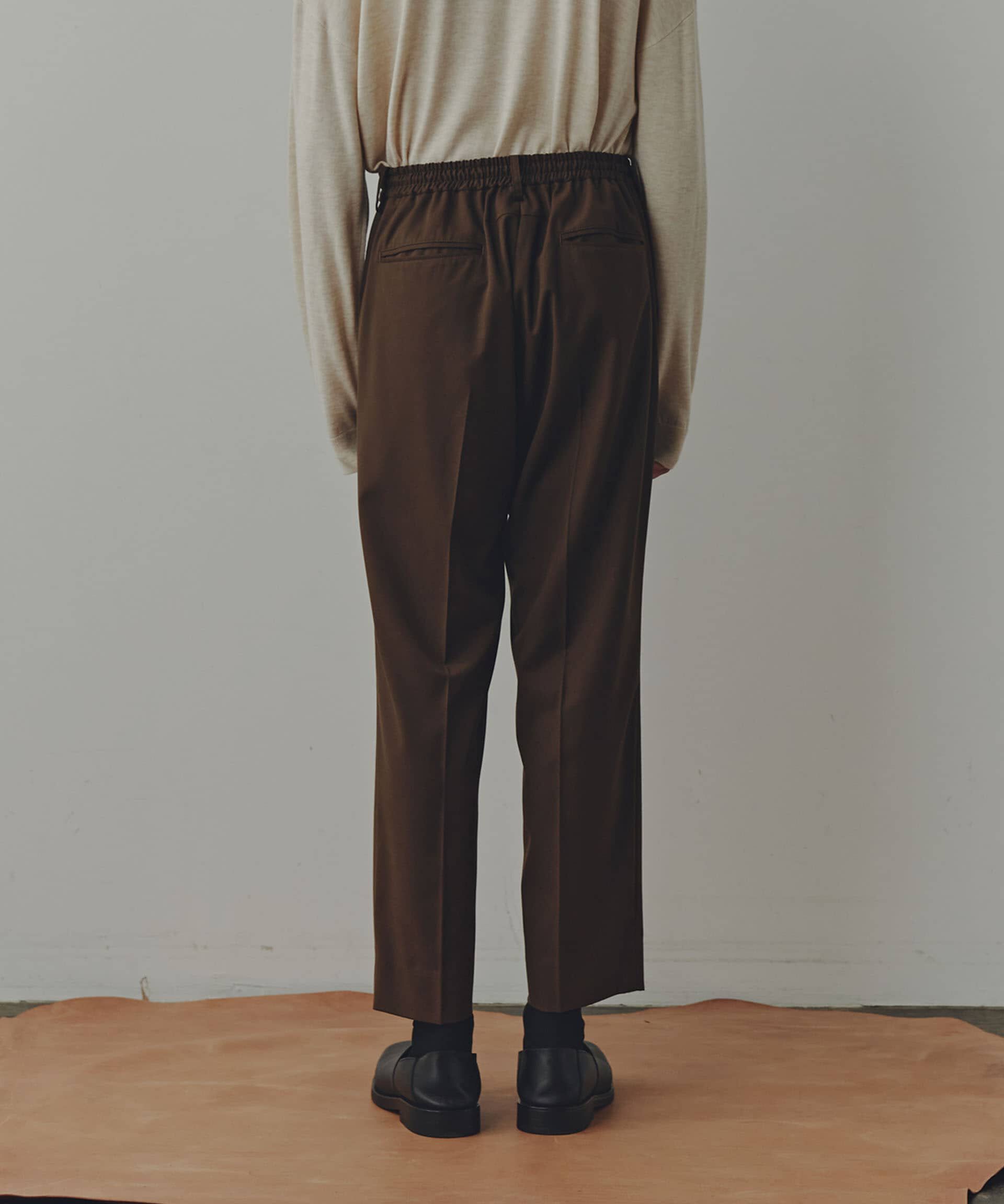 nano･universe「WEB限定/「Commonuse」ギャバジンイージーテーパードパンツ」|その他|