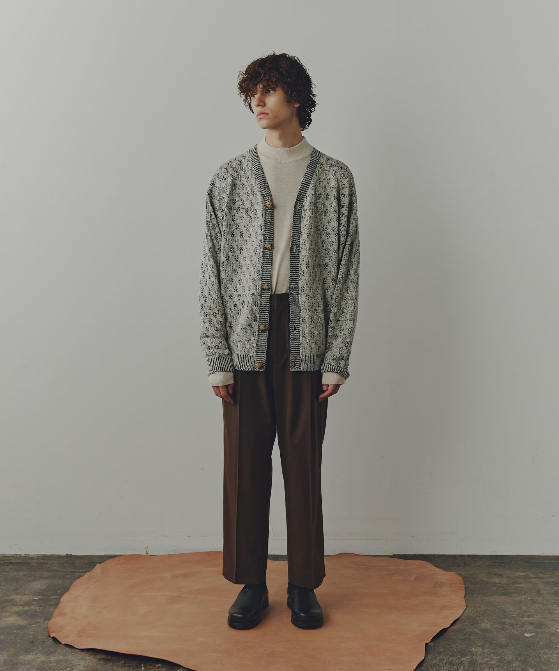 nano･universe「WEB限定/「Commonuse」ギャバジンイージーテーパードパンツ」|その他|