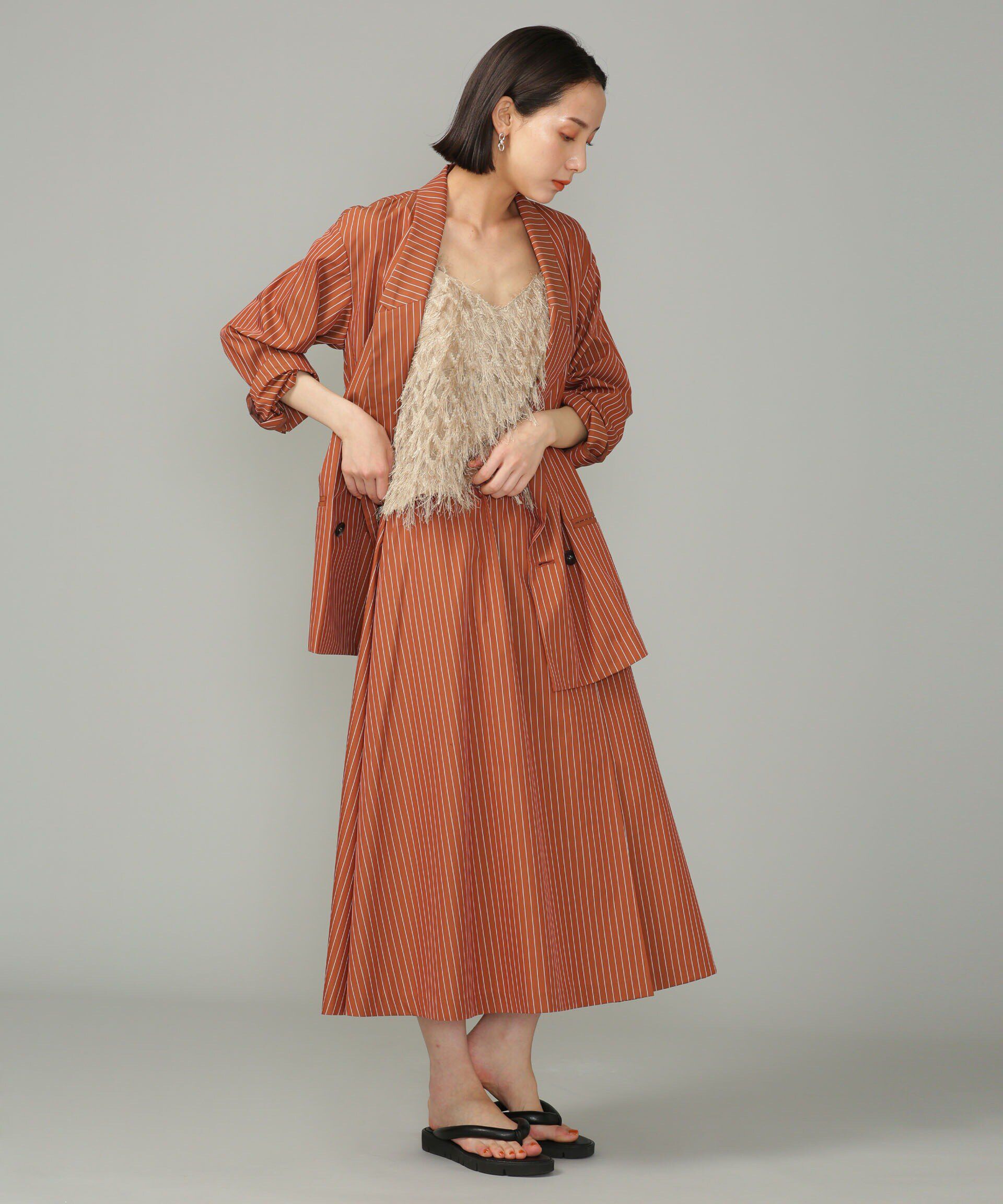 nano･universe「LB.01/コットンポリエステル タックフレアスカート」|スカート|