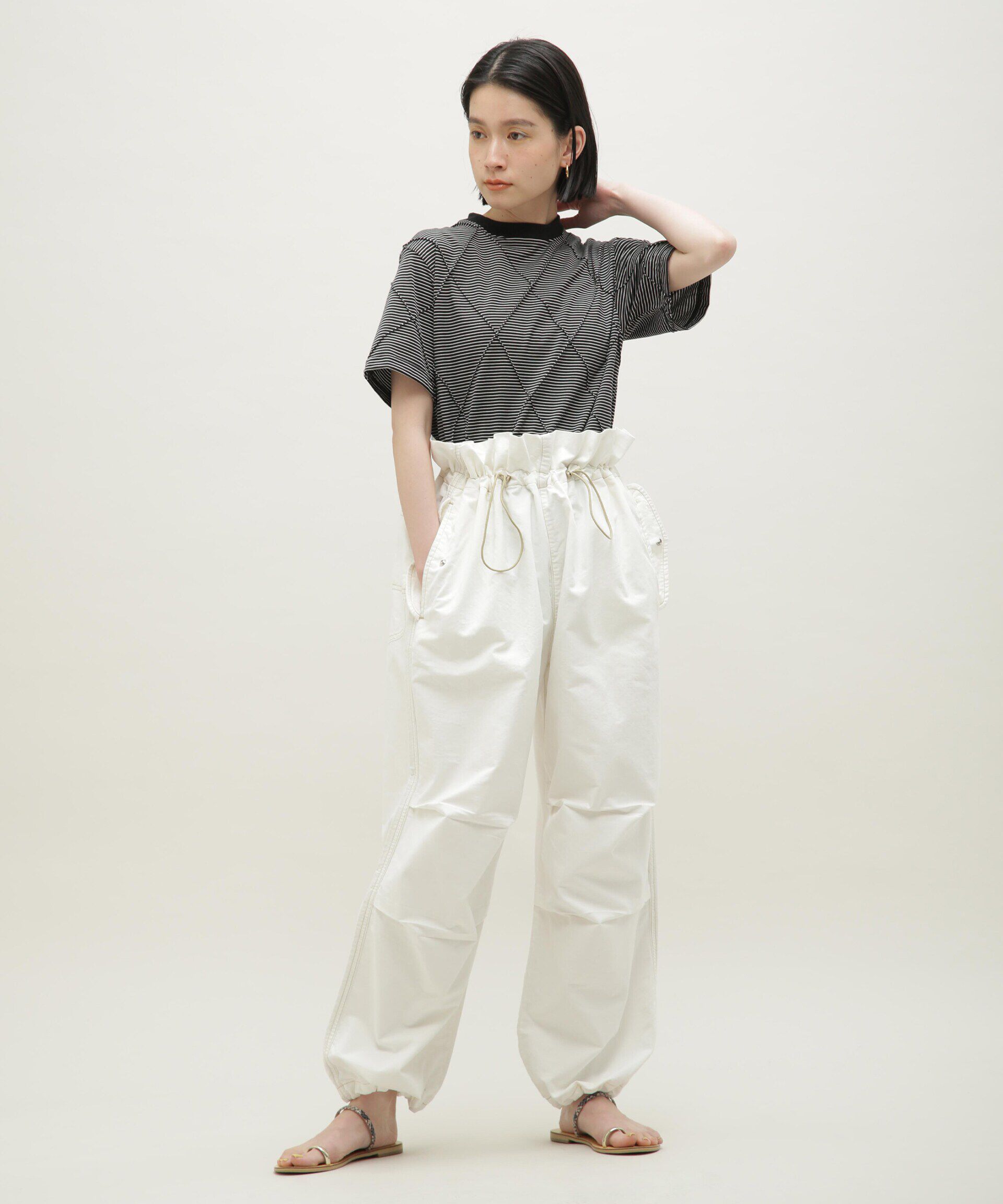 nano･universe「NOMA t.d./Diamond Stitch Tee」|Tシャツ・カットソー|