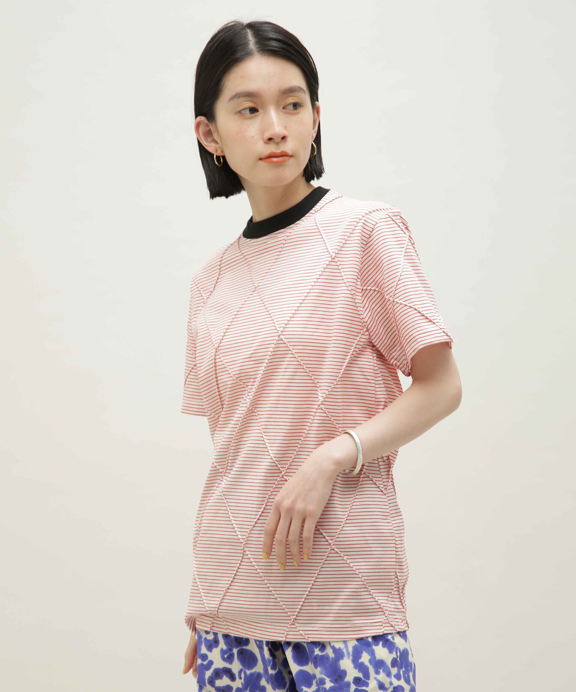 nano･universe「NOMA t.d./Diamond Stitch Tee」|Tシャツ・カットソー|