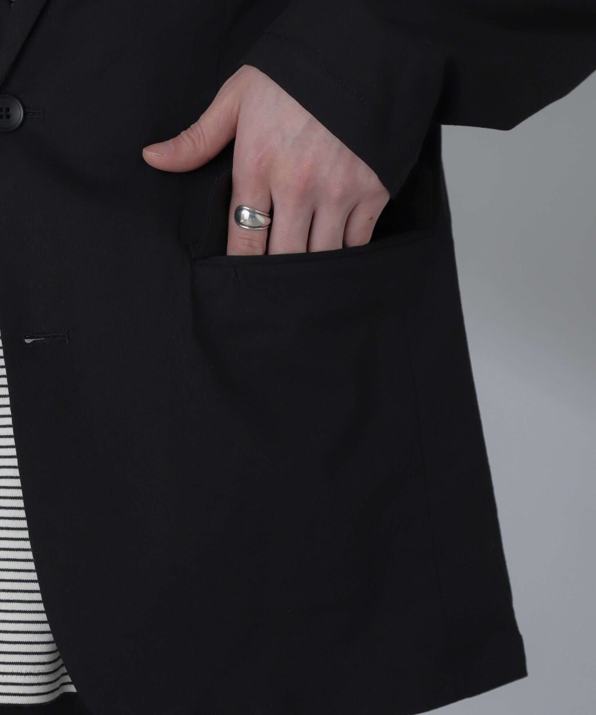 nano･universe「3D LABO ハイストレッチジャケット(セットアップ可)」|テーラードジャケット|