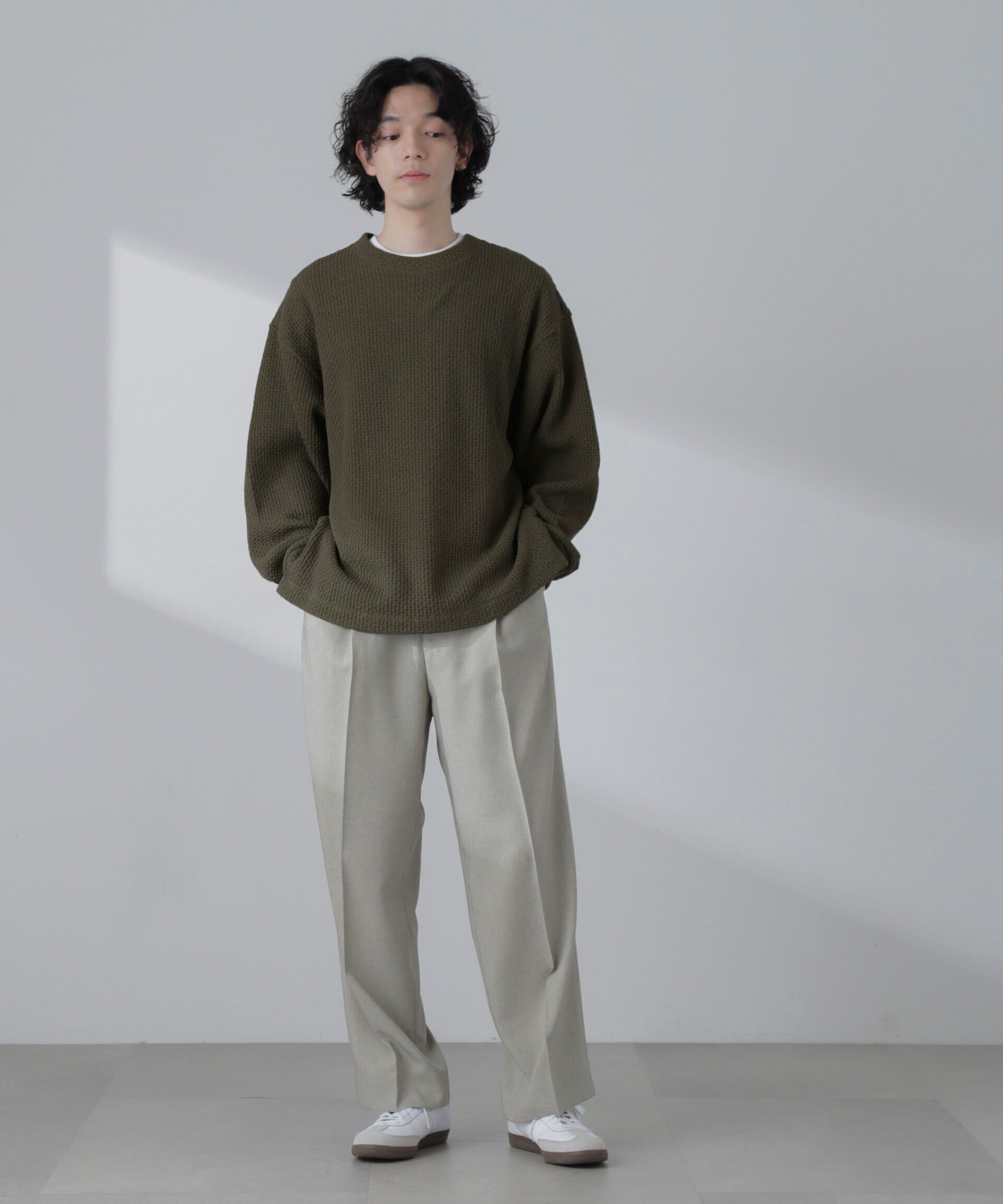 nano･universe「デルタワッフルTシャツ」|Tシャツ・カットソー|