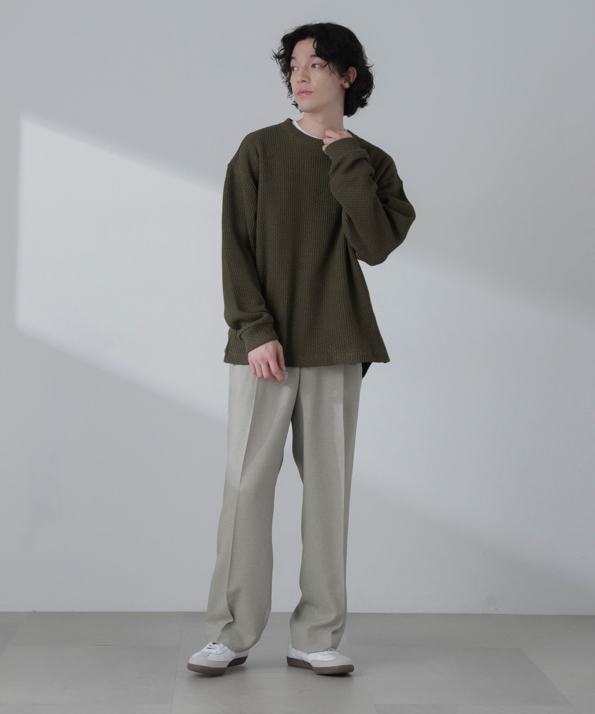 nano･universe「デルタワッフルTシャツ」|Tシャツ・カットソー|