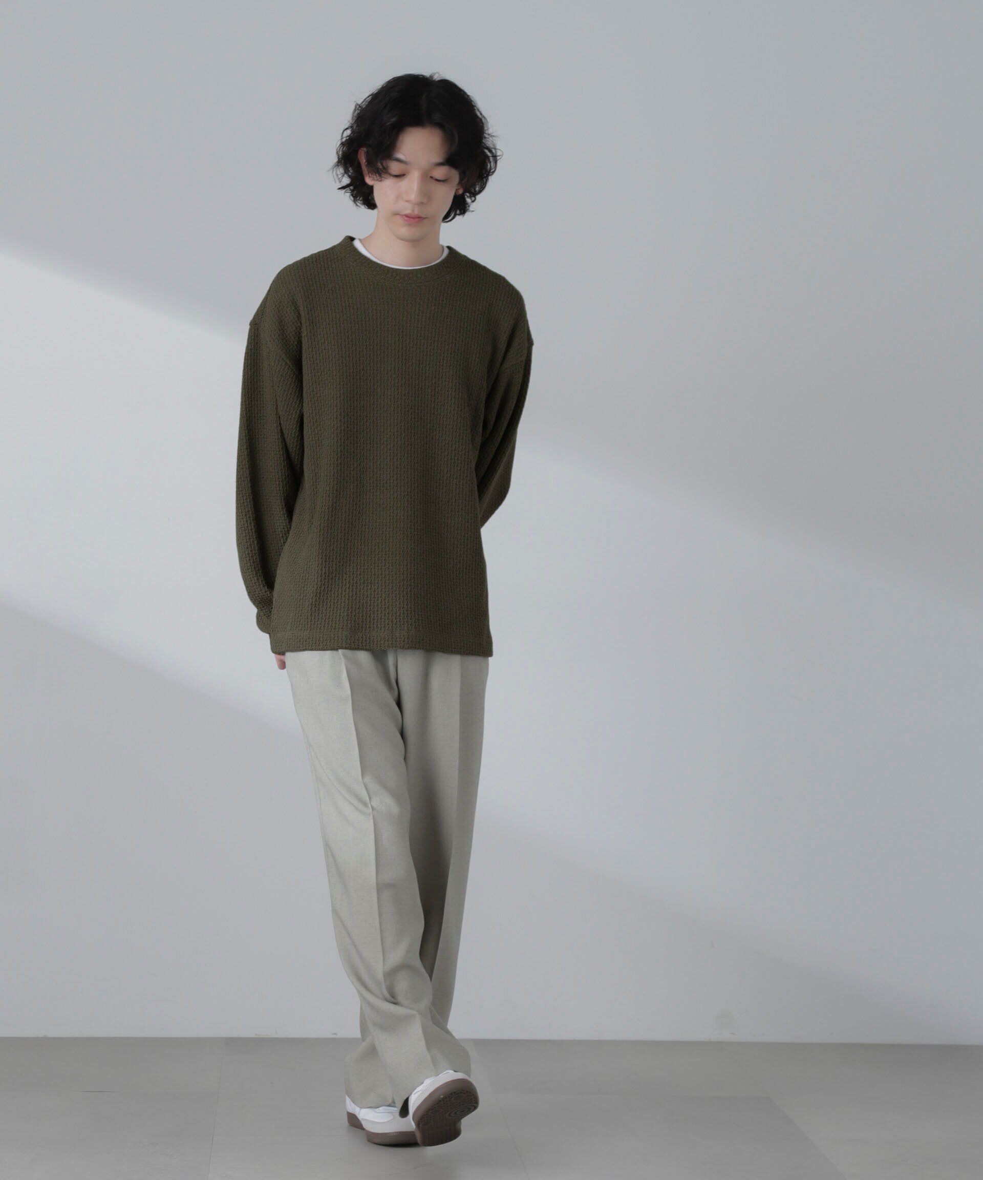 nano･universe「デルタワッフルTシャツ」|Tシャツ・カットソー|