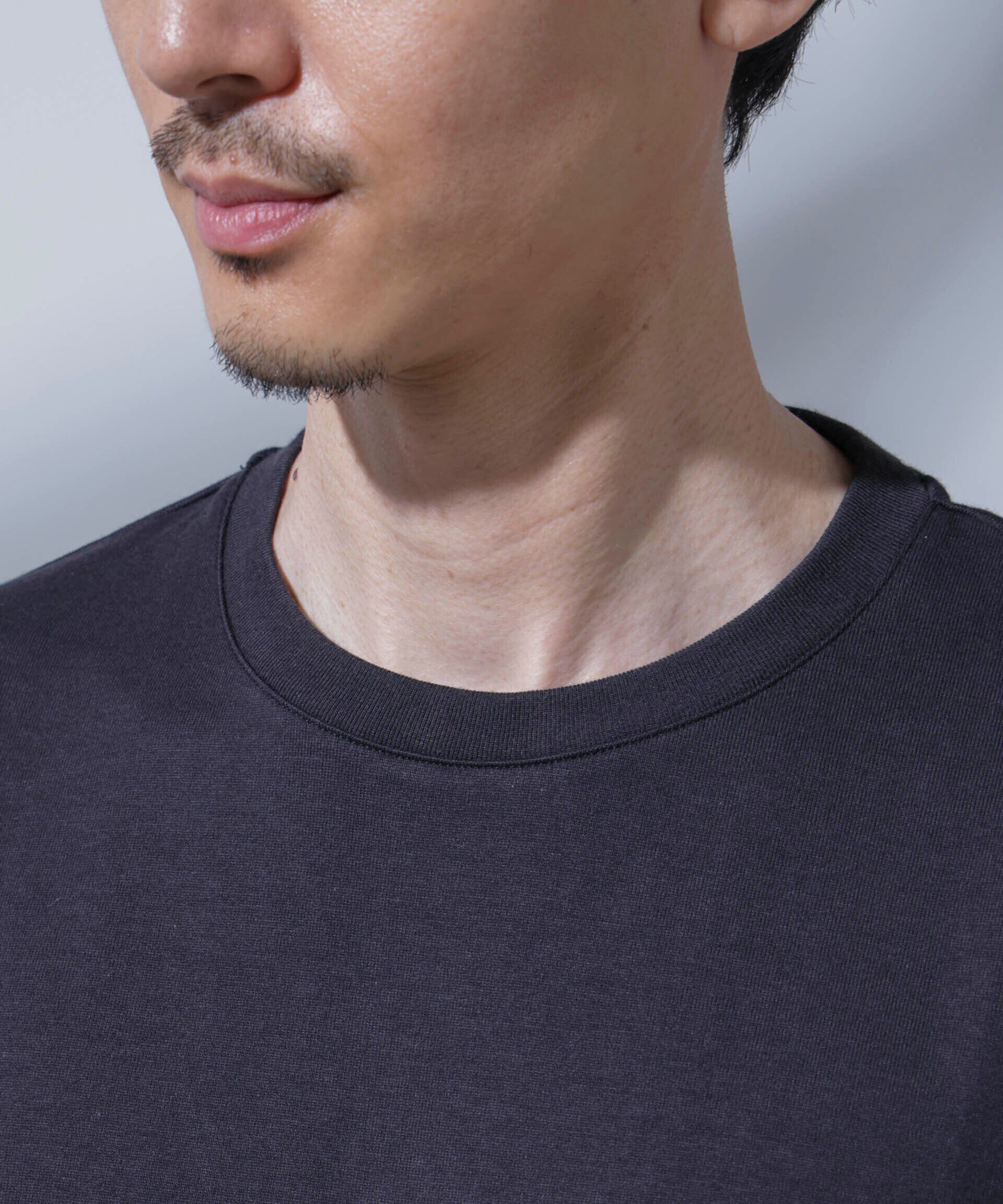 nano･universe「Anti Soaked(R)汗染み防止 クルーネックTシャツ 長袖」|Tシャツ・カットソー|