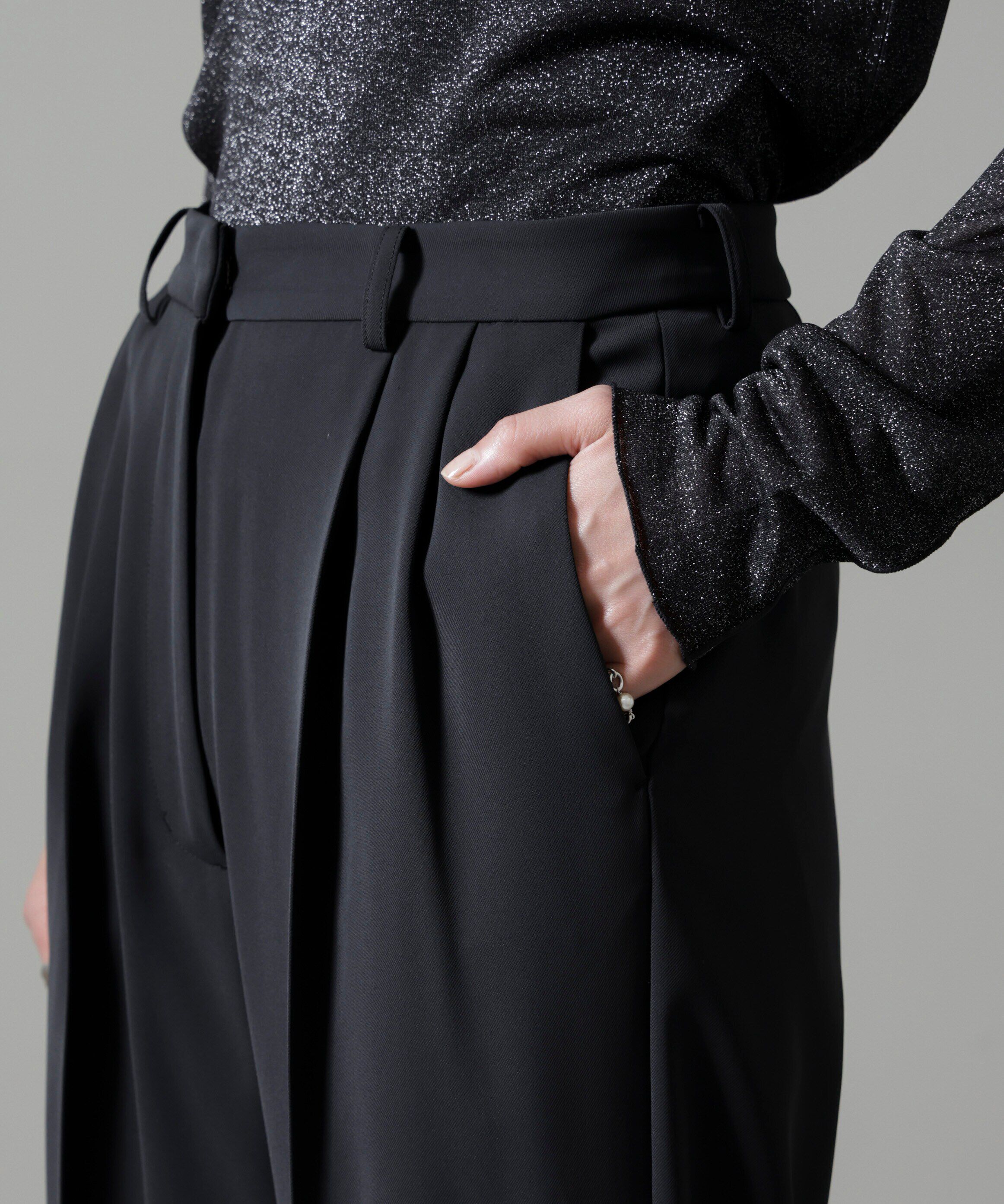 nano･universe「ベアトップキャミセットパンツ」|チノ|