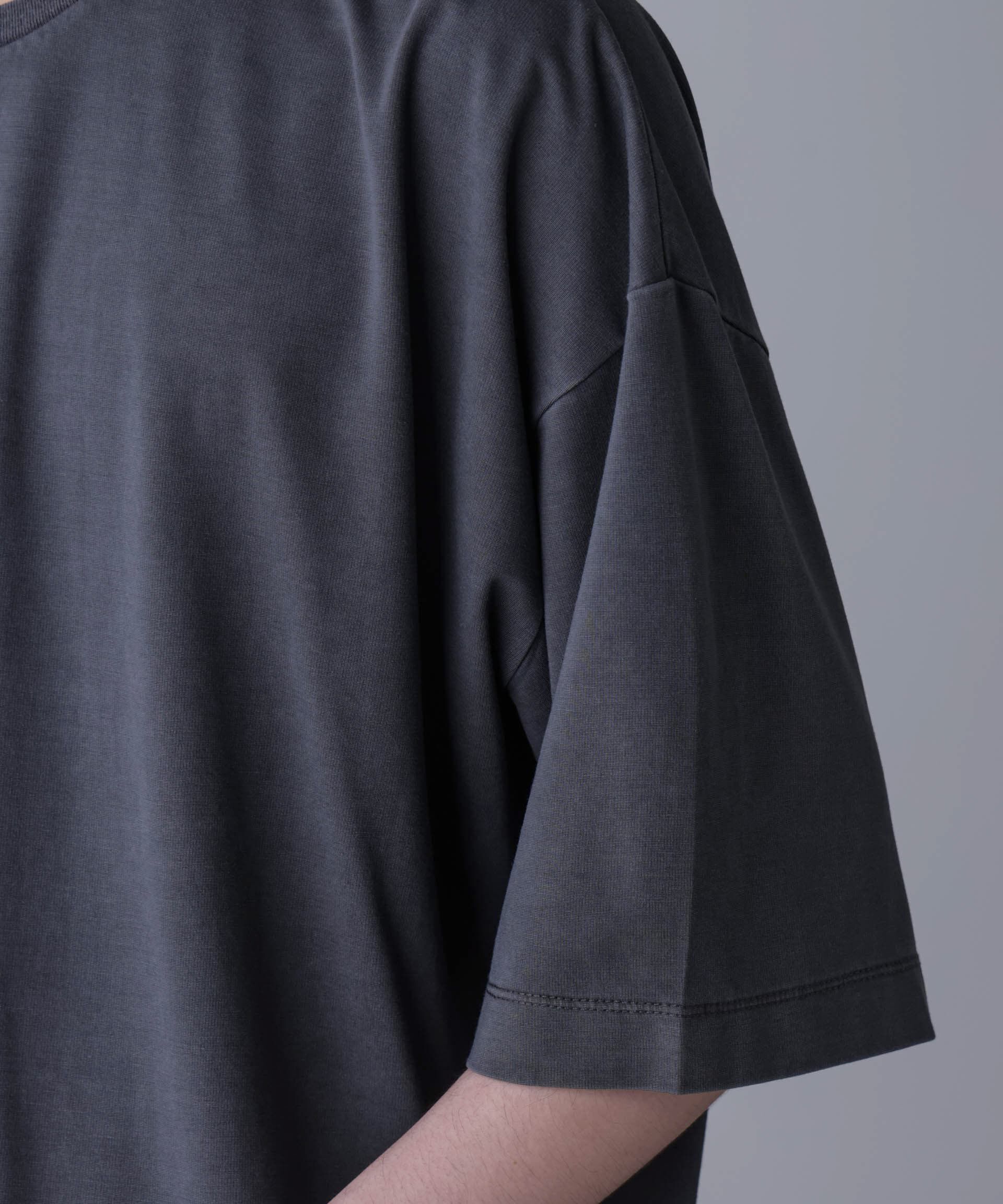 nano･universe「ピグメントビッグTシャツ 半袖」|Tシャツ・カットソー|