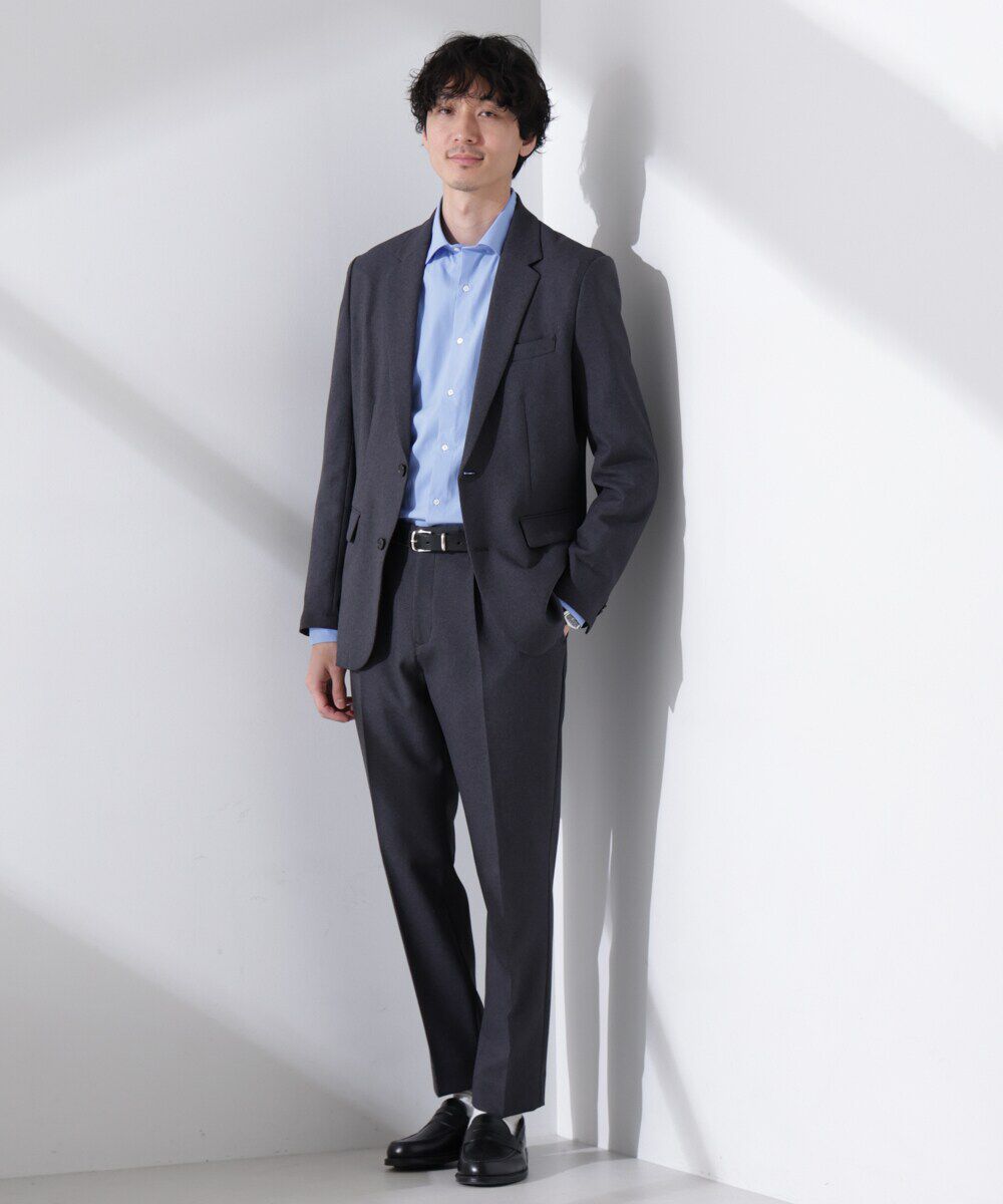 nano･universe「｢Damerino｣LANATEC(R)メランジオックスセットアップ」|スーツ|D.グレー2
