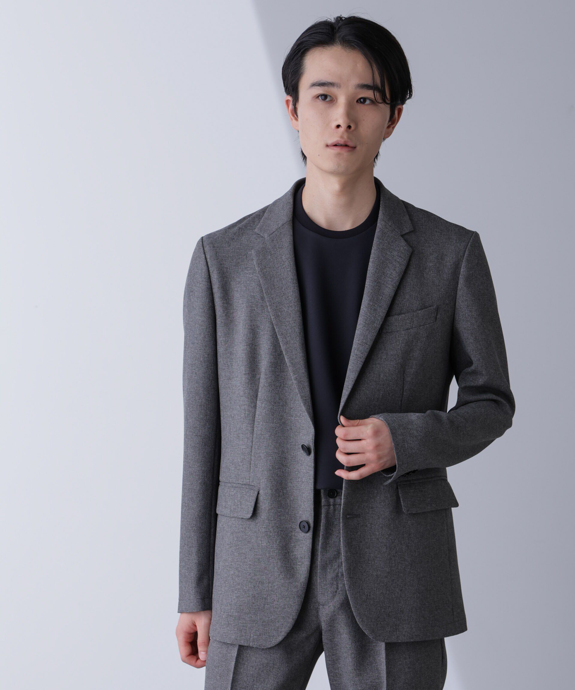 nano･universe「｢Damerino｣LANATEC(R)メランジオックスセットアップ」|スーツ|