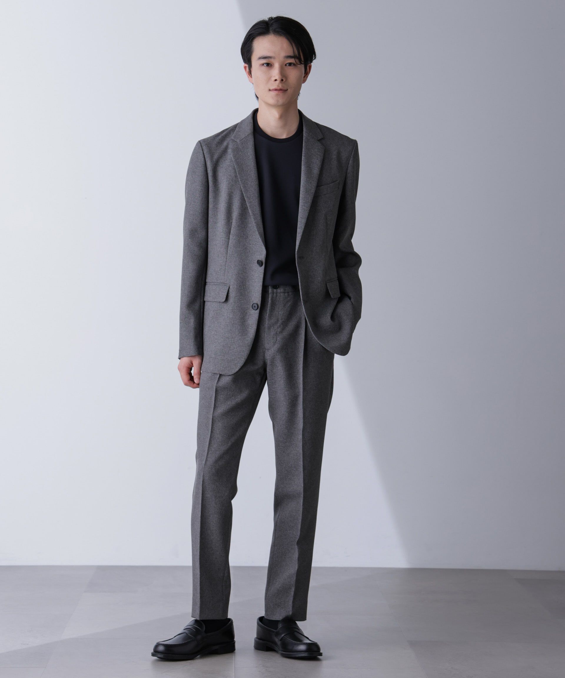 nano･universe「｢Damerino｣LANATEC(R)メランジオックスセットアップ」|スーツ|