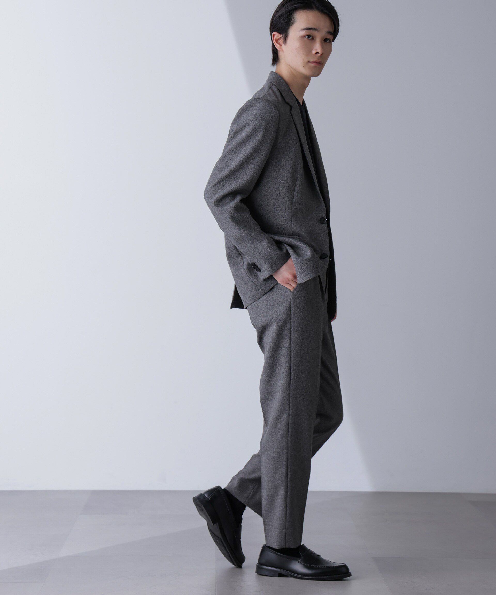 nano･universe「｢Damerino｣LANATEC(R)メランジオックスセットアップ」|スーツ|