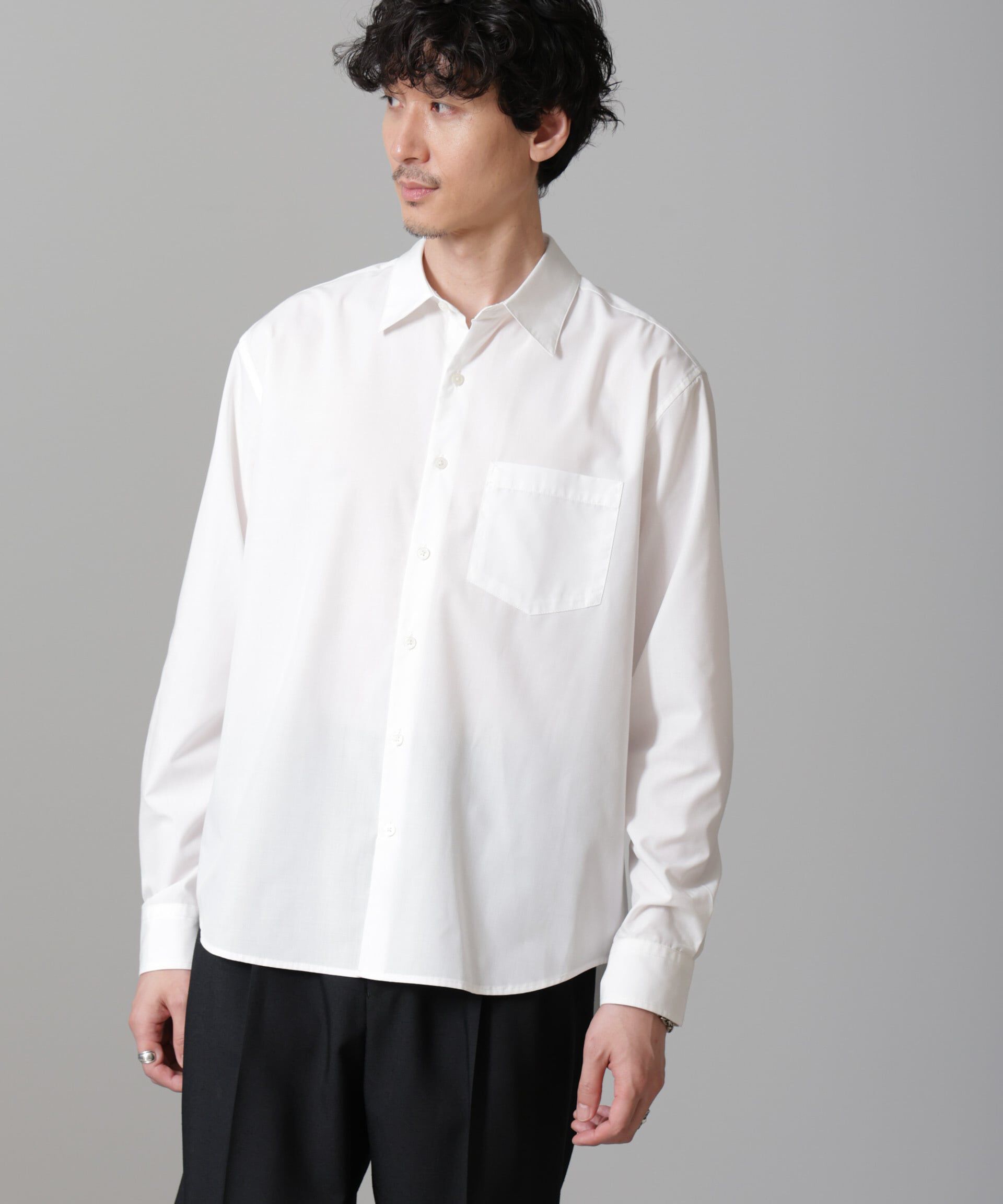 nano･universe「バンブーフォート レギュラーカラーシャツ」|シャツ・ブラウス|