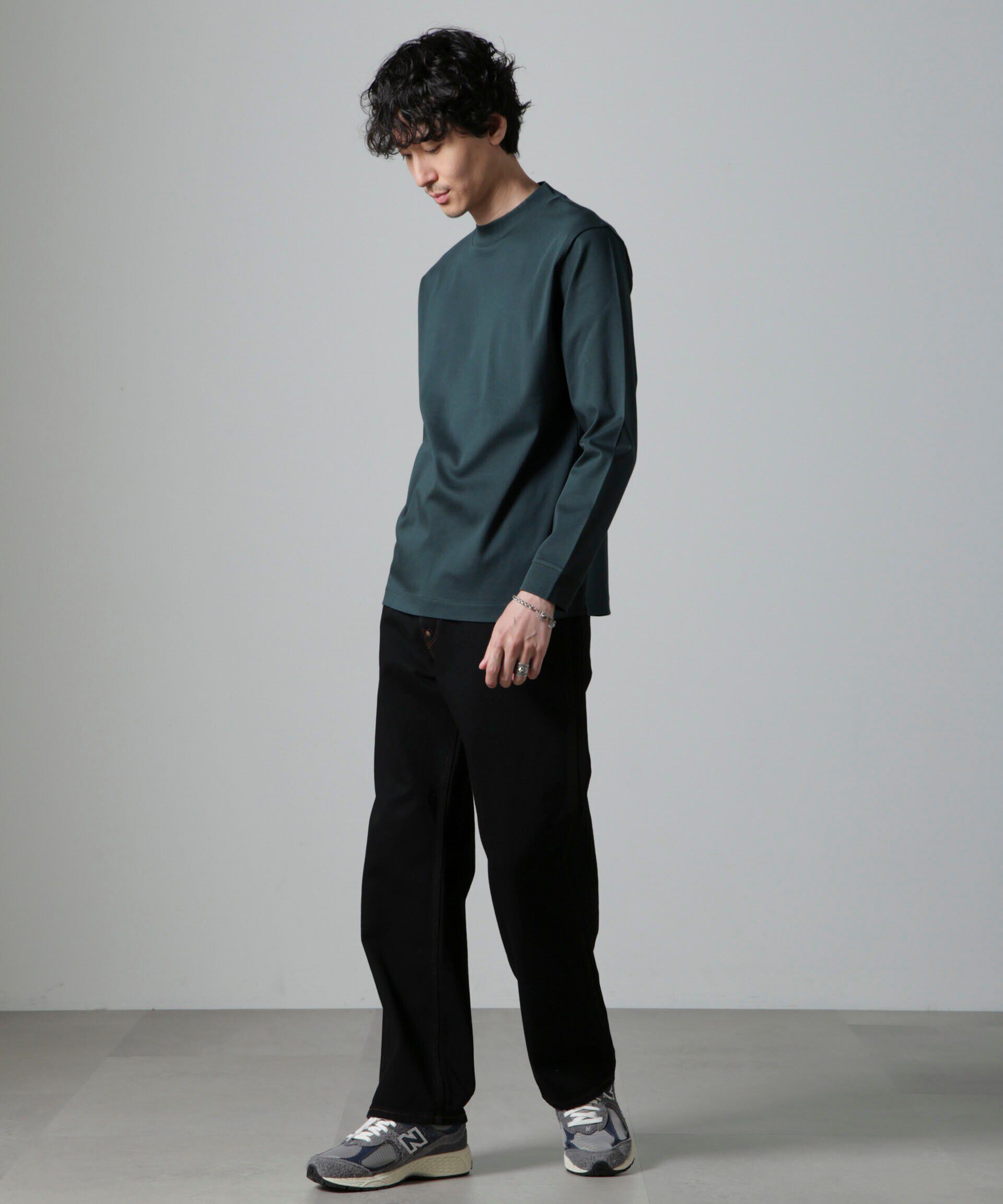 nano･universe「アンチスメルモックネックTシャツ 長袖」|Tシャツ・カットソー|