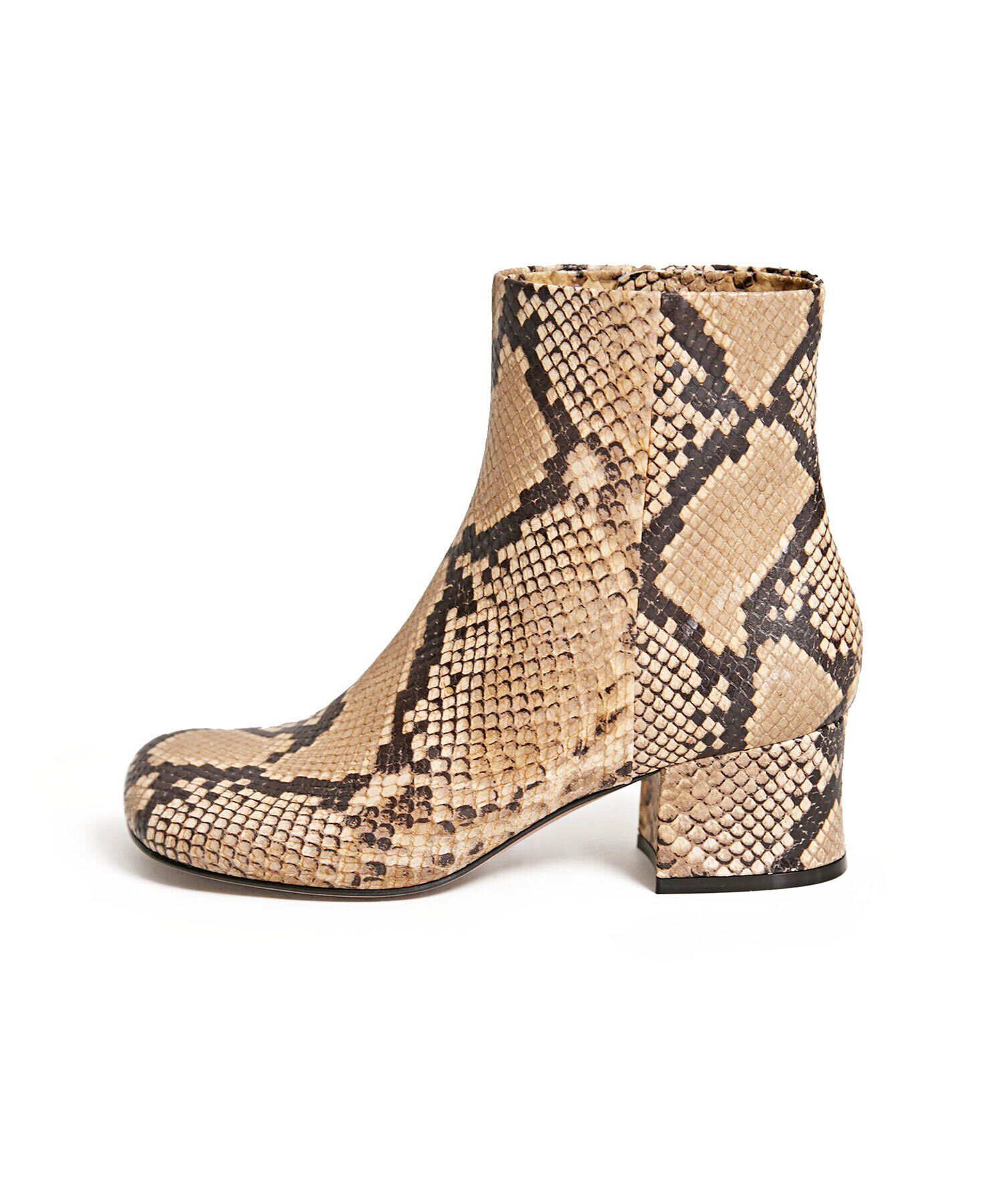 nano･universe「PELLICO/PYTHON FRONTE SHORT BOOTS」|ショートブーツ|