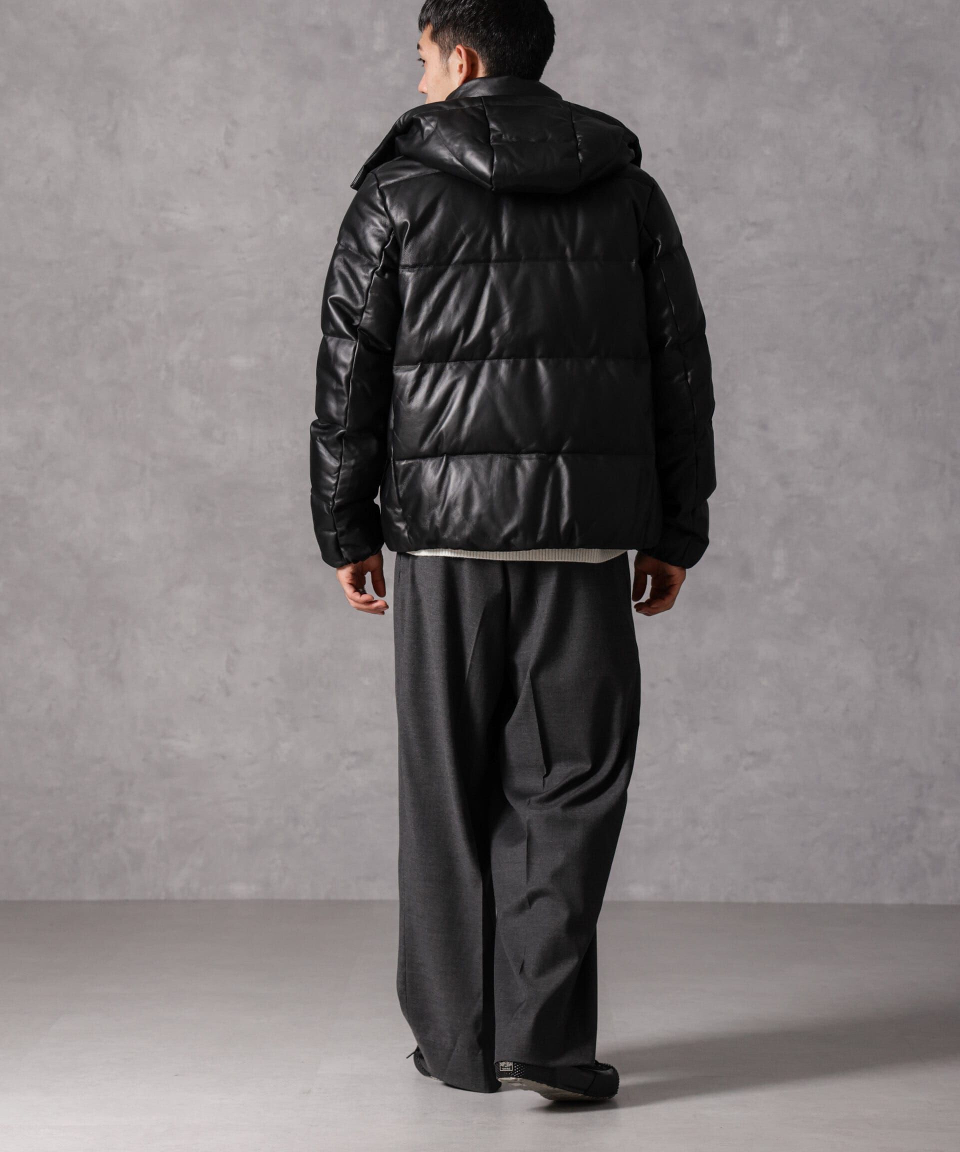 nano･universe「「西川ダウン(R)」ラムレザーG2ダウン」|ダウン|