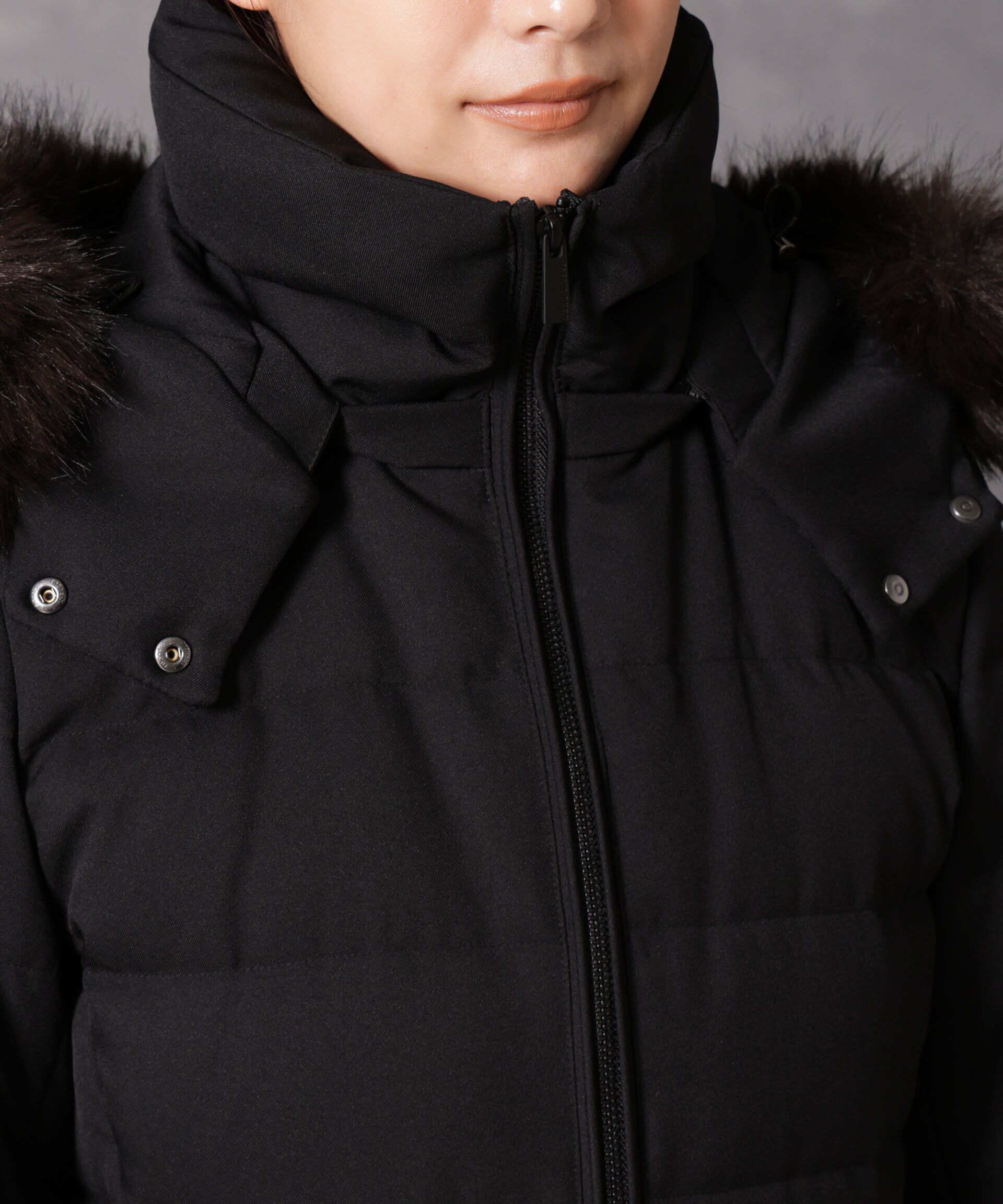 nano･universe「「西川ダウン(R)」サージロングダウン」|ダウン|