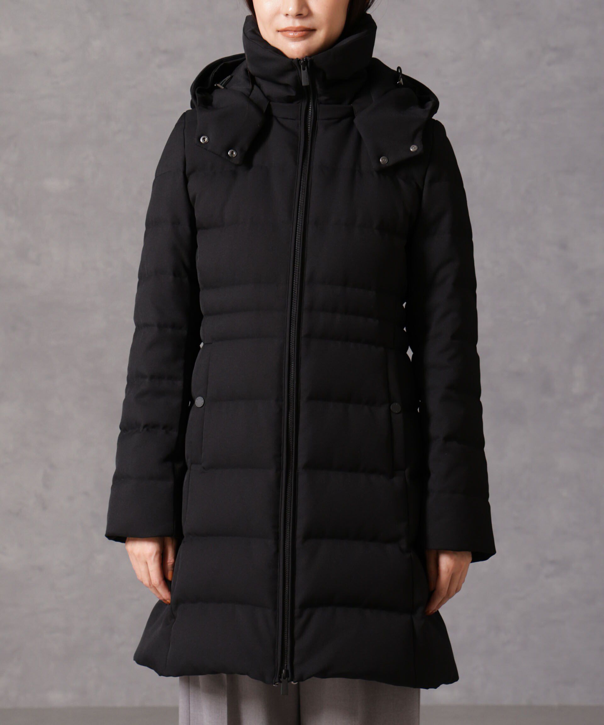 nano･universe「「西川ダウン(R)」サージロングダウン」|ダウン|