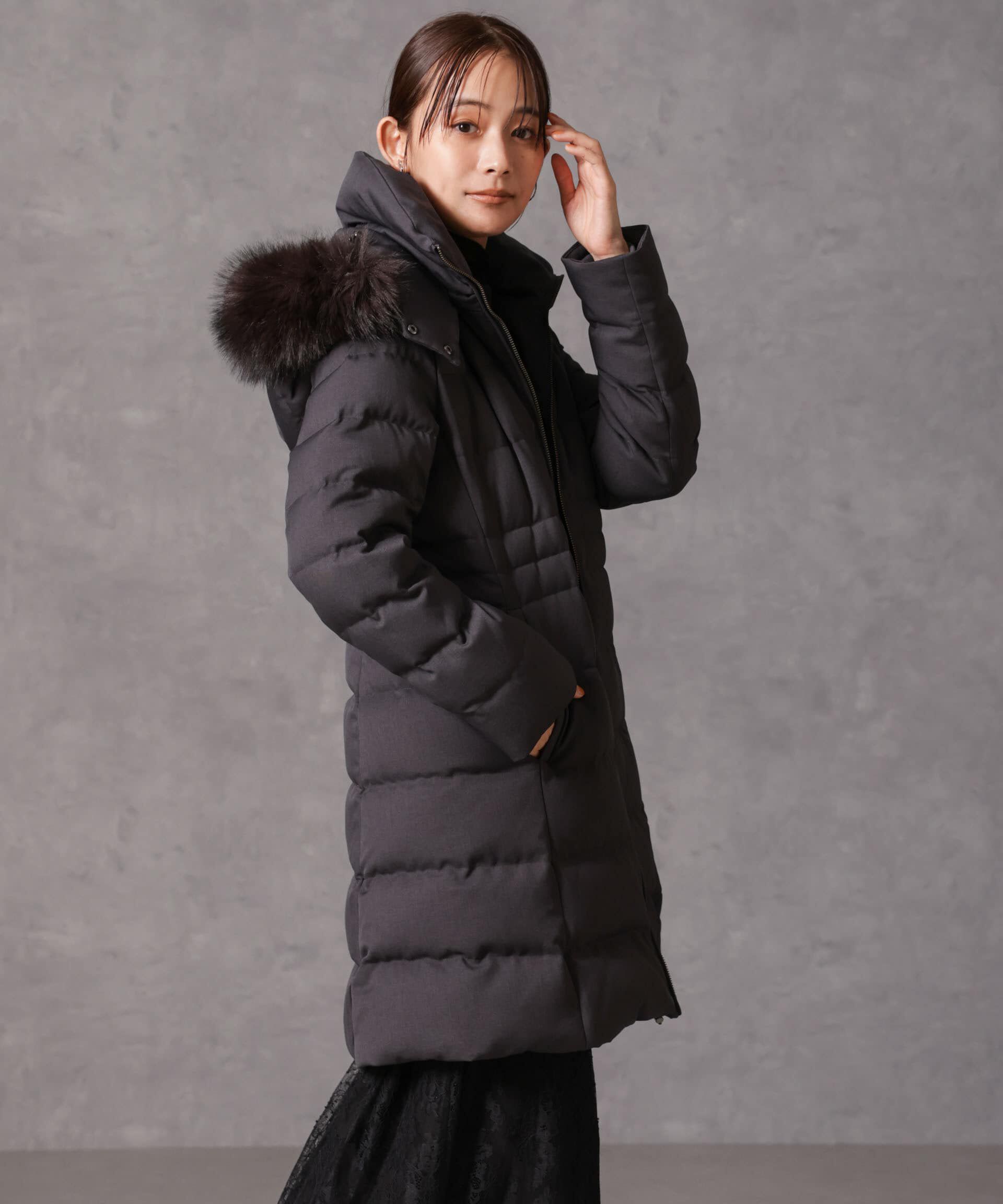 nano･universe「「西川ダウン(R)」サージロングダウン」|ダウン|