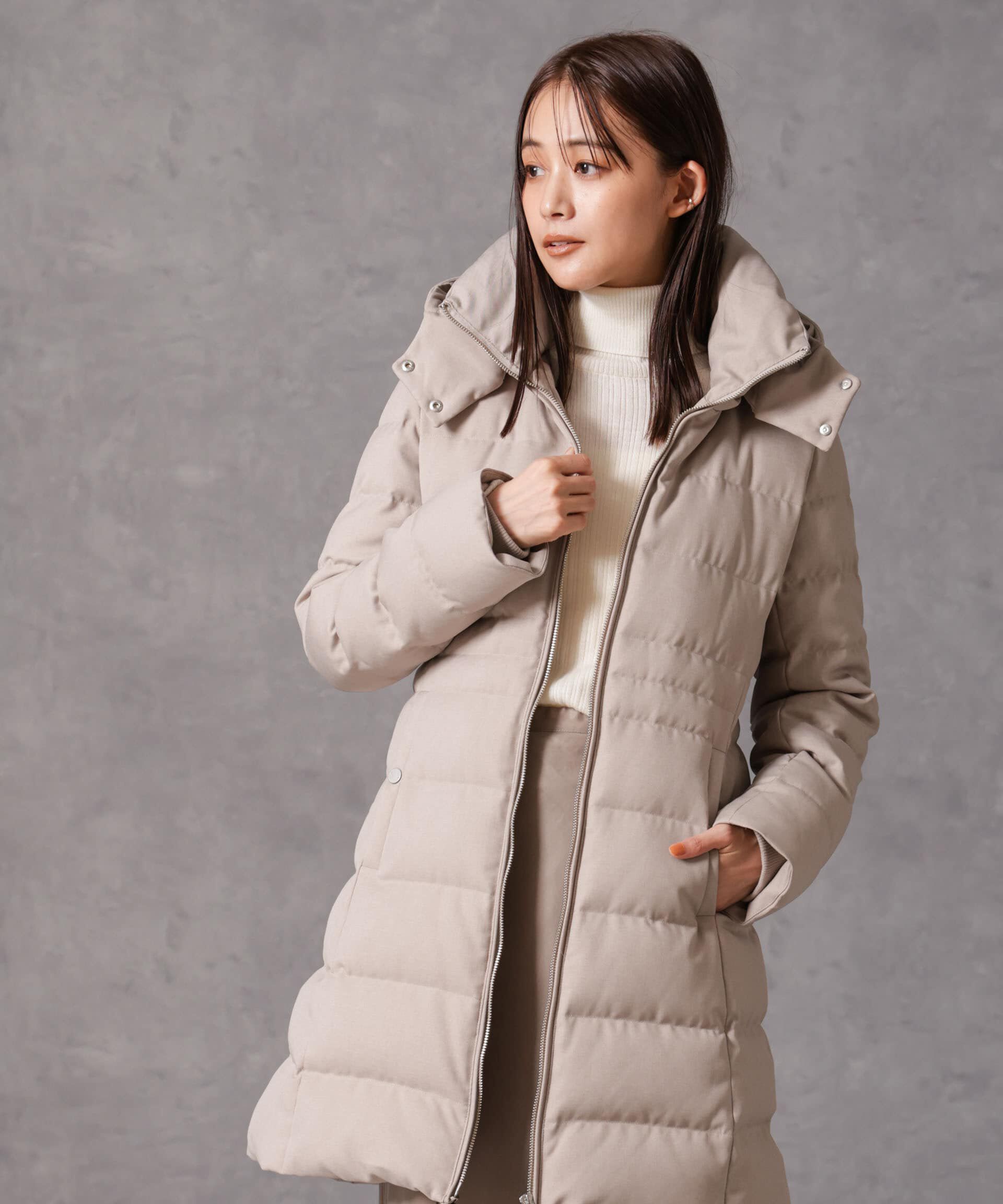 nano･universe「「西川ダウン(R)」サージロングダウン」|ダウン|