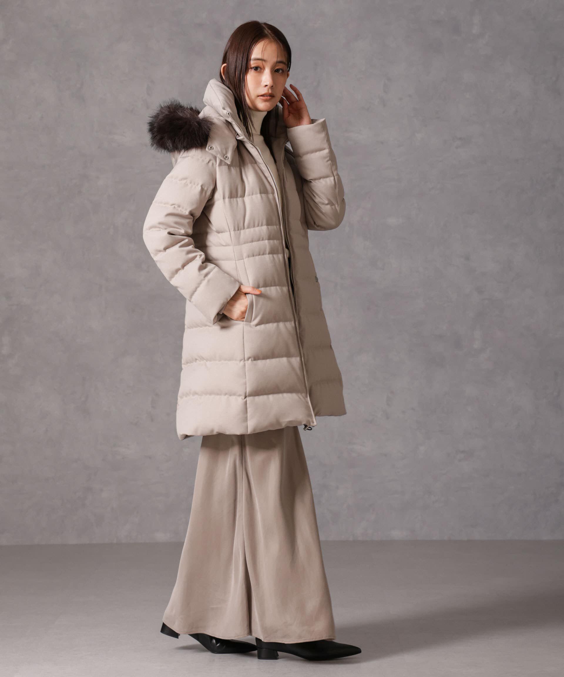 nano･universe「「西川ダウン(R)」サージロングダウン」|ダウン|