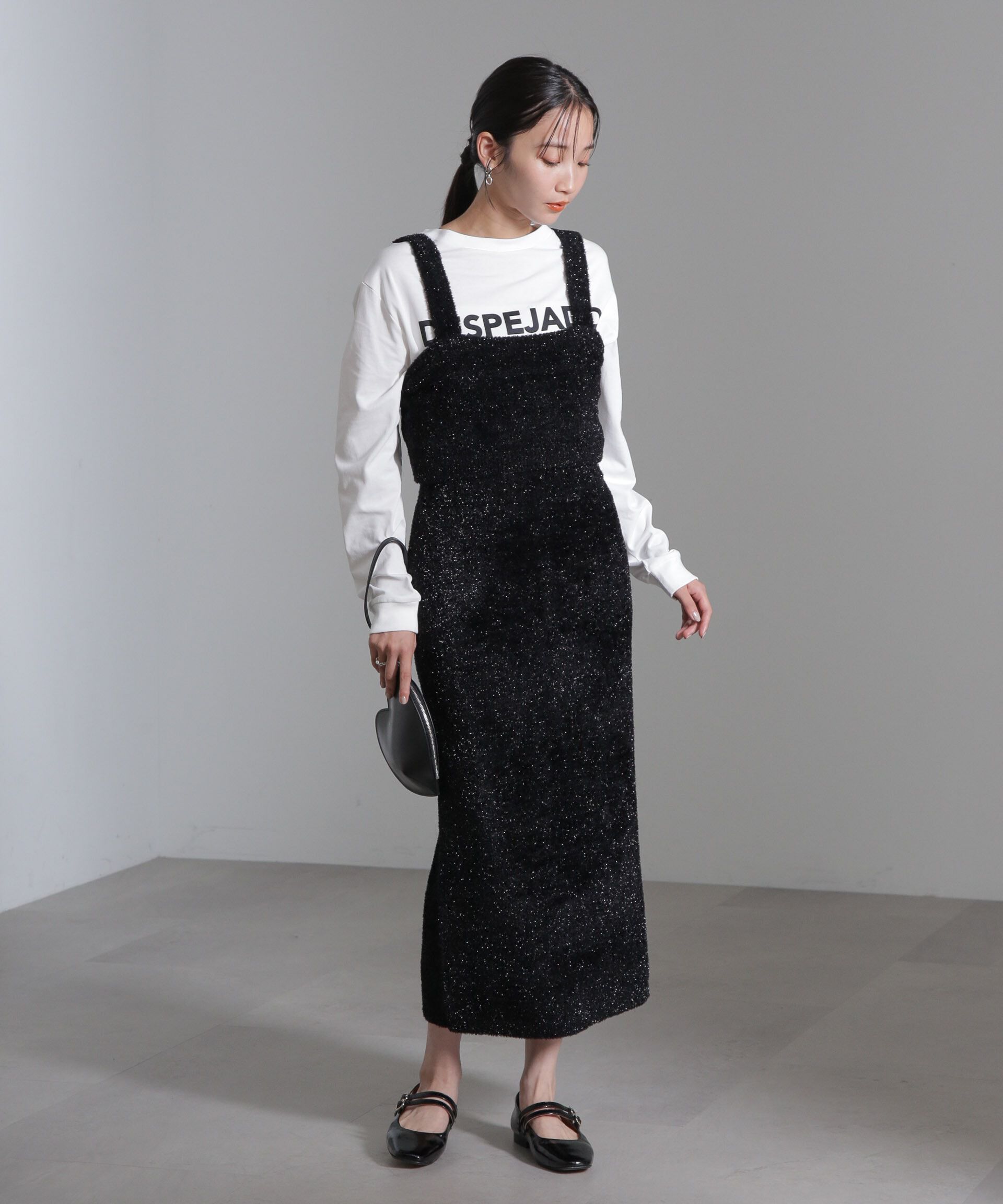 nano･universe「ラメシャギーニットスカート(セットアップ可)」|スカート|