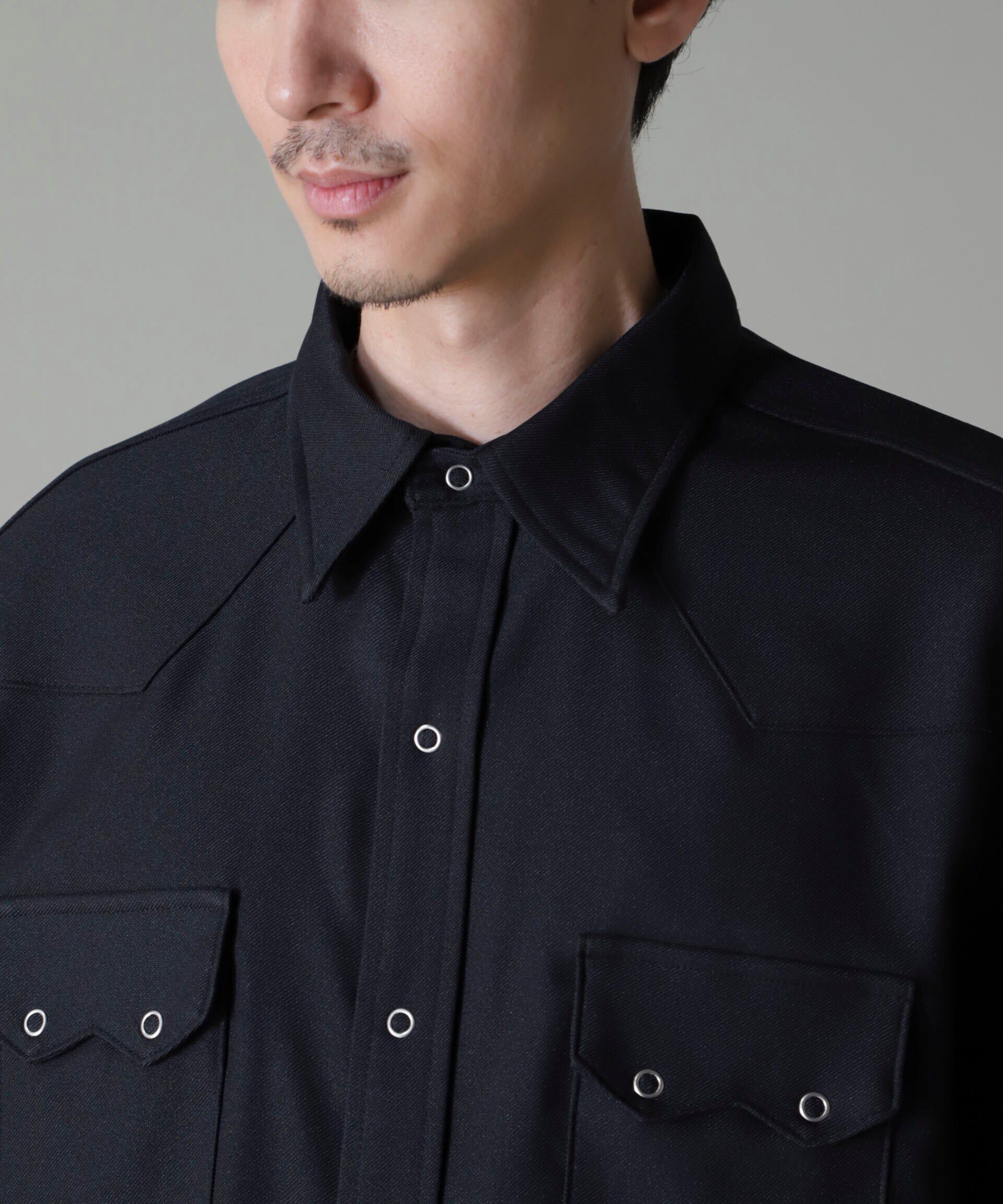 nano･universe「Wrangler/別注 Western Shirt」|シャツ・ブラウス|