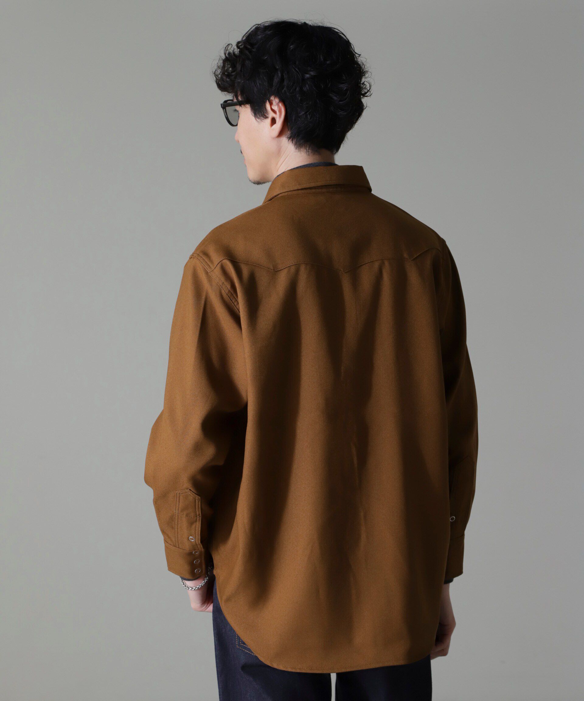 nano･universe「Wrangler/別注 Western Shirt」|シャツ・ブラウス|