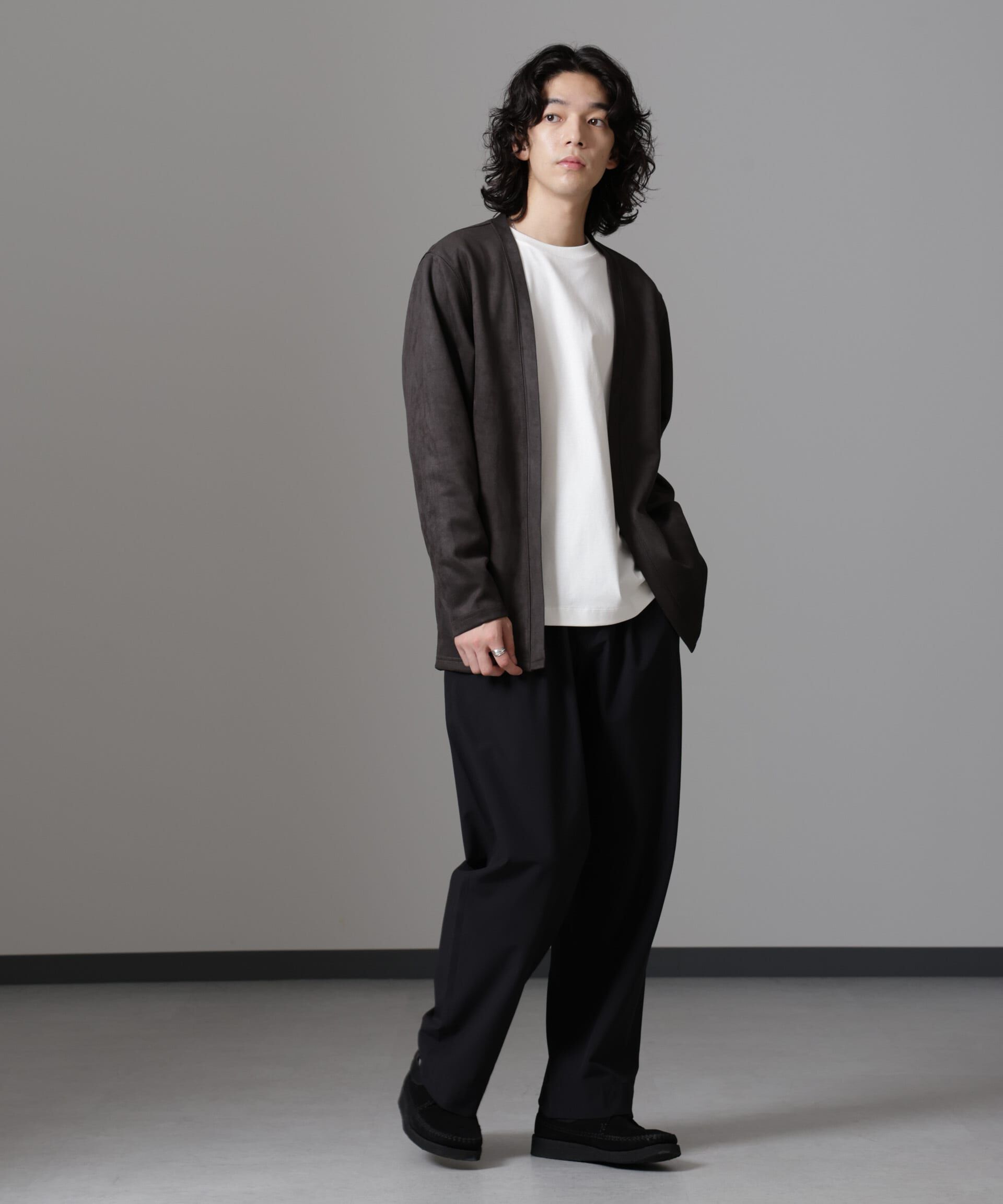 nano･universe「フェイクスエードトッパーカーディガン 24AW」|Tシャツ・カットソー|