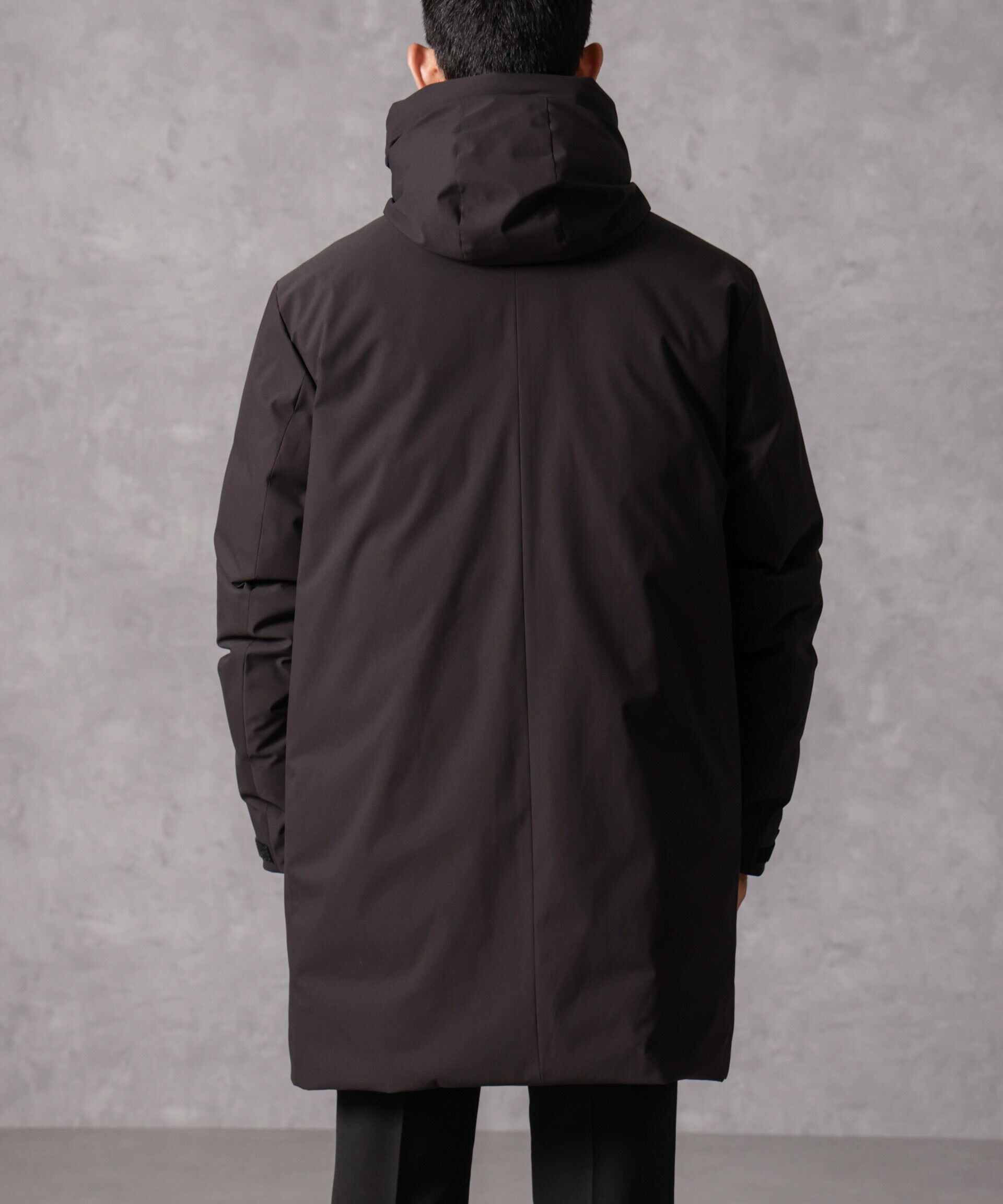 nano･universe「「西川ダウン(R)」ロングフードダウン」|ダウン|