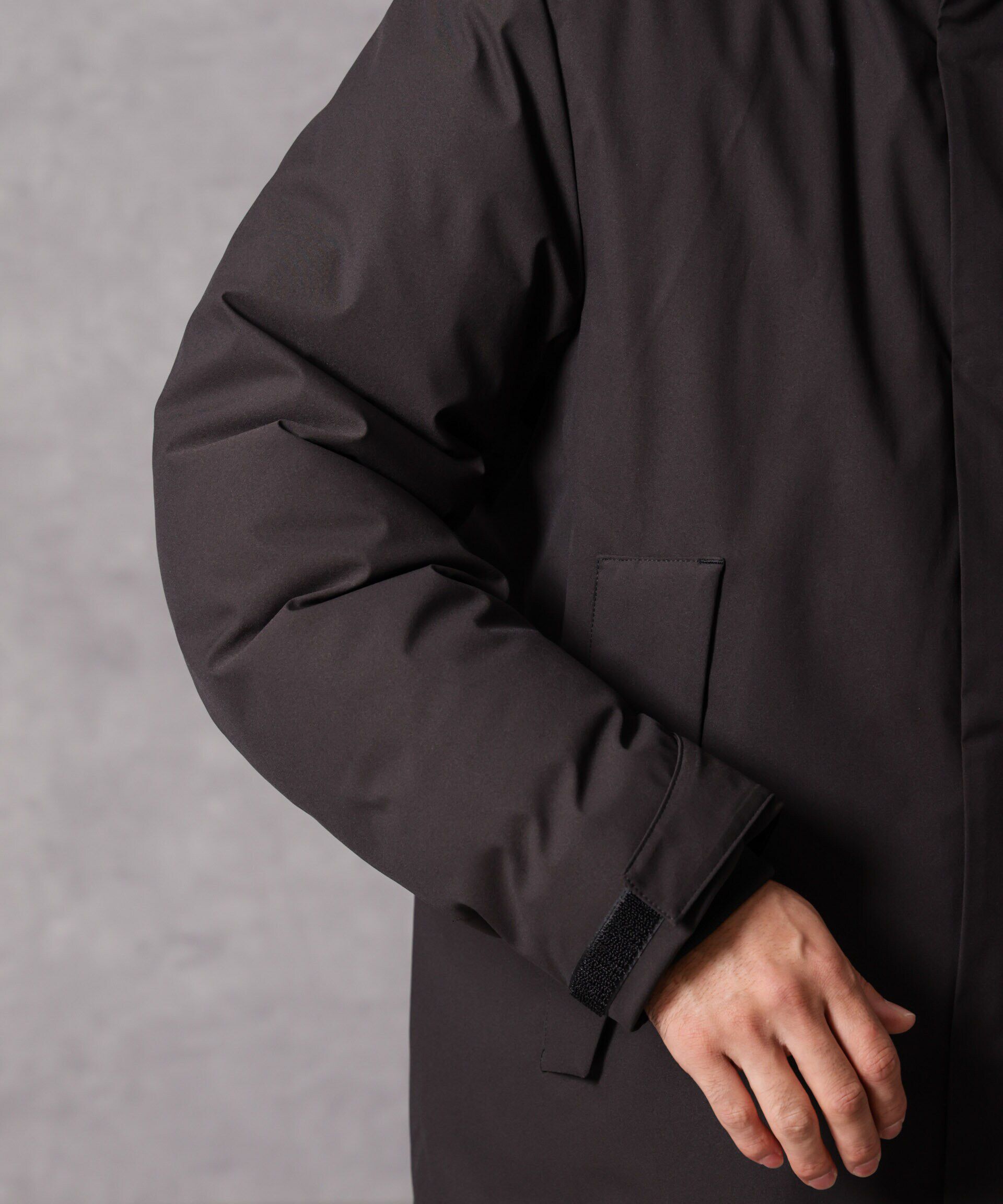 nano･universe「「西川ダウン(R)」ロングフードダウン」|ダウン|