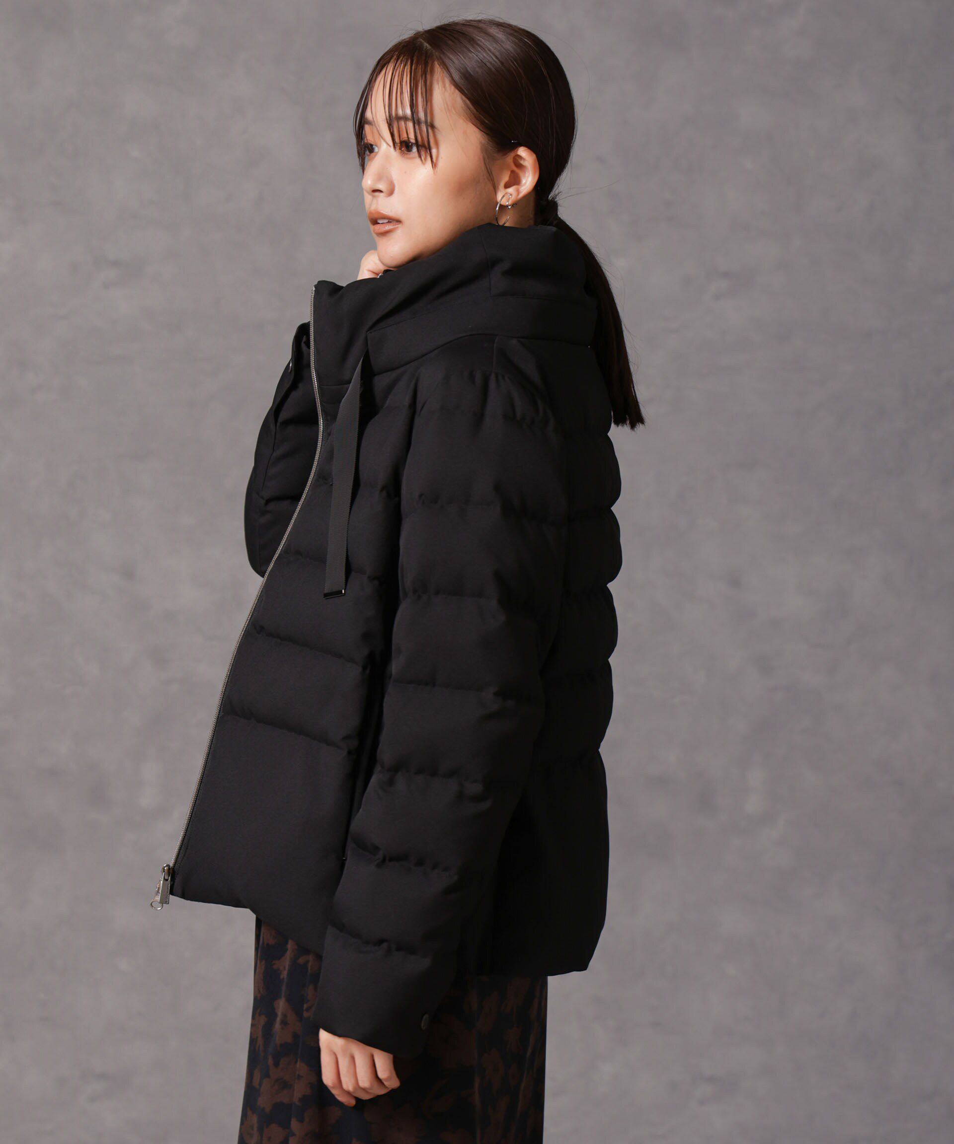 nano･universe「「西川ダウン(R)」サージスタンドカラーショートダウン」|ダウン|