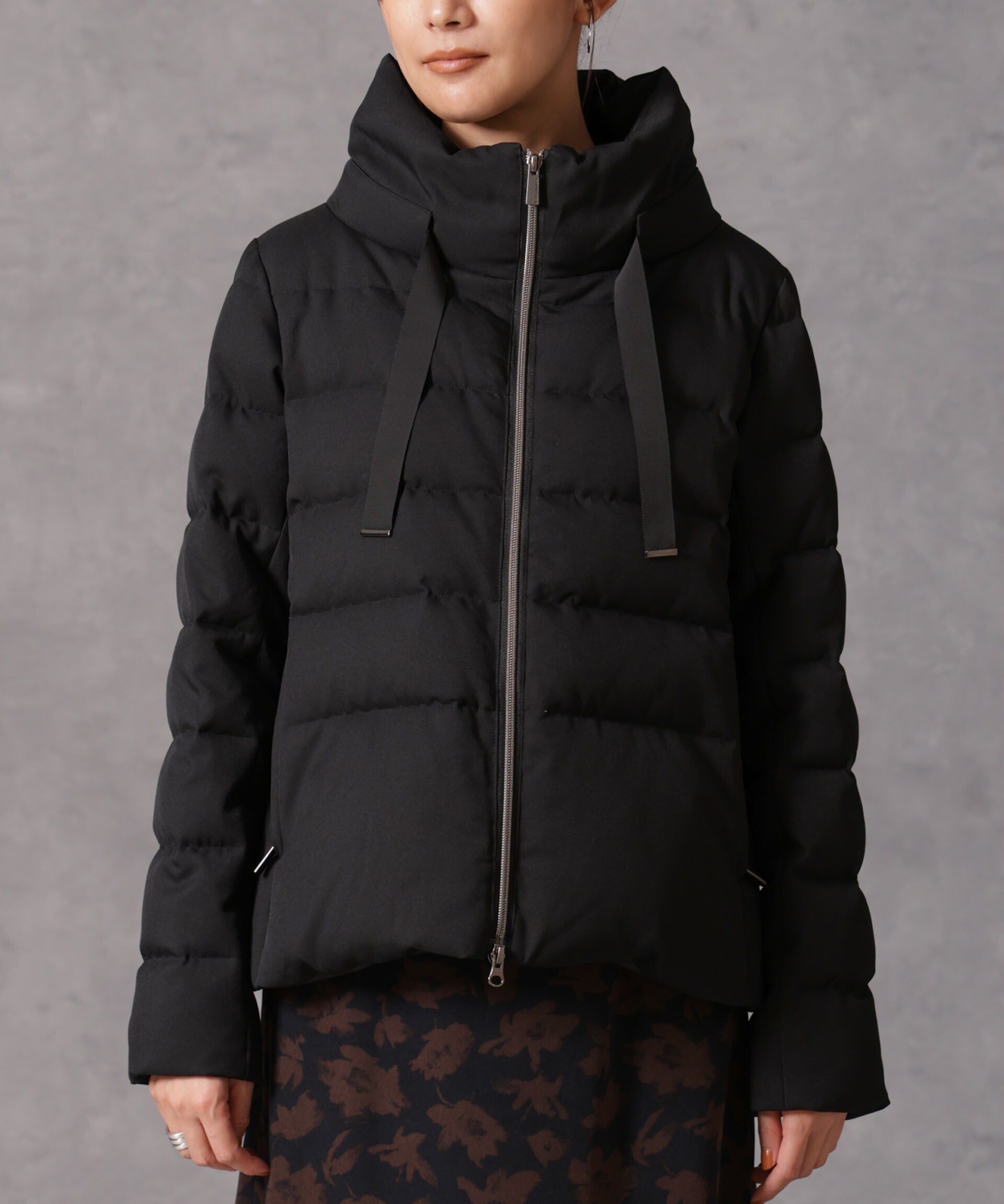 nano･universe「「西川ダウン(R)」サージスタンドカラーショートダウン」|ダウン|