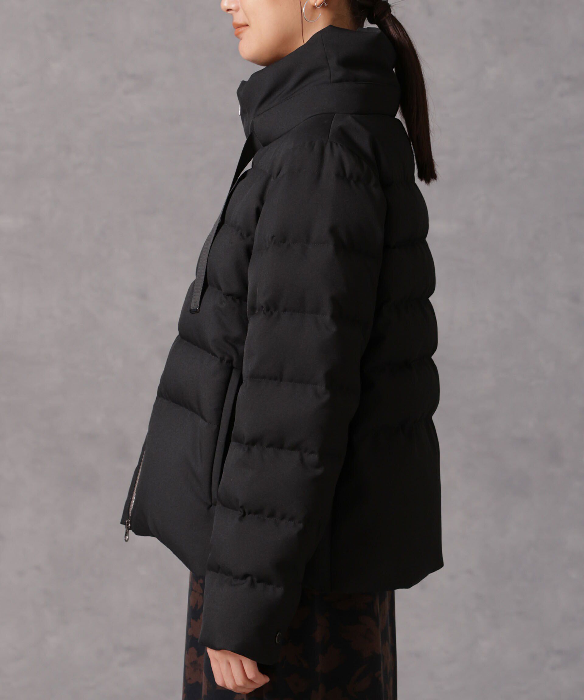 nano･universe「「西川ダウン(R)」サージスタンドカラーショートダウン」|ダウン|