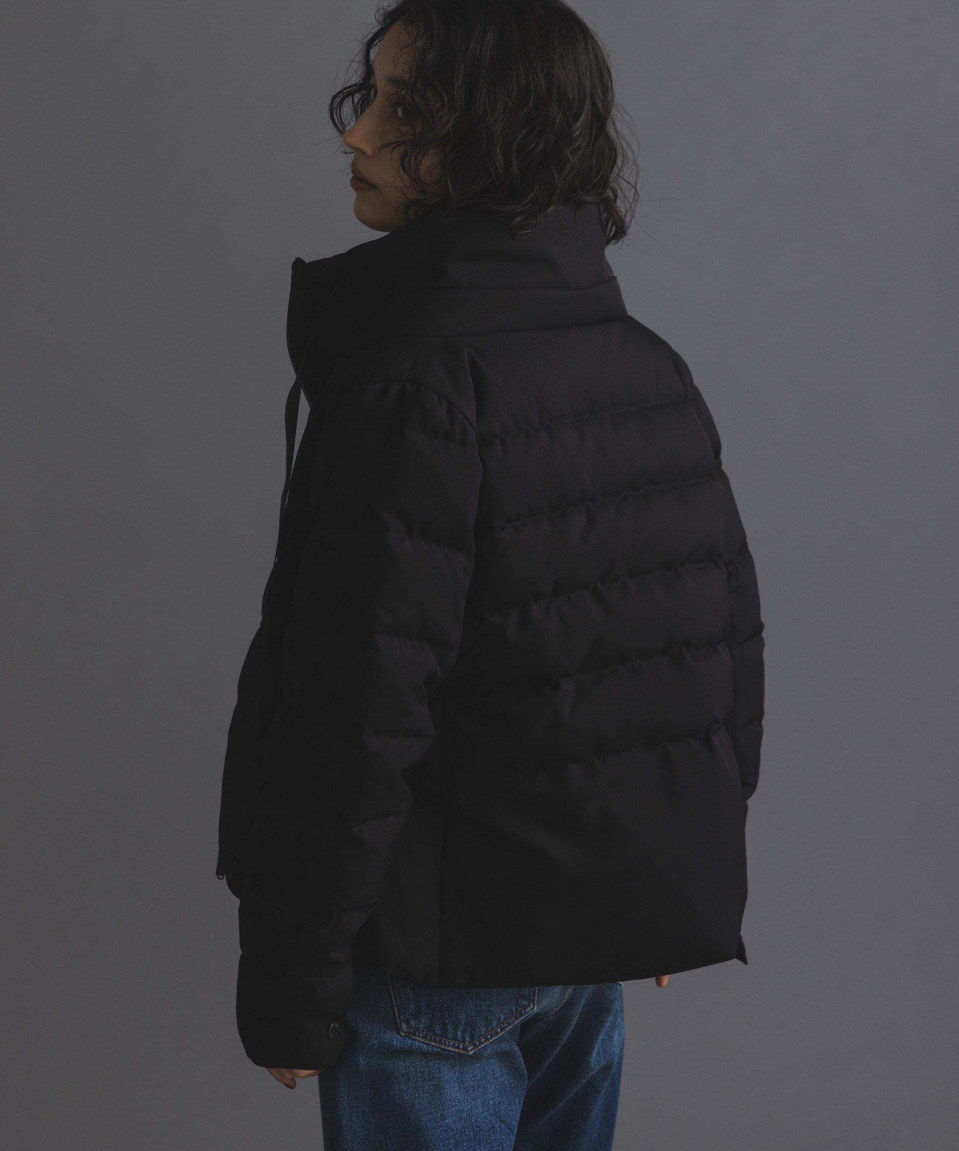 nano･universe「「西川ダウン(R)」サージスタンドカラーショートダウン」|ダウン|