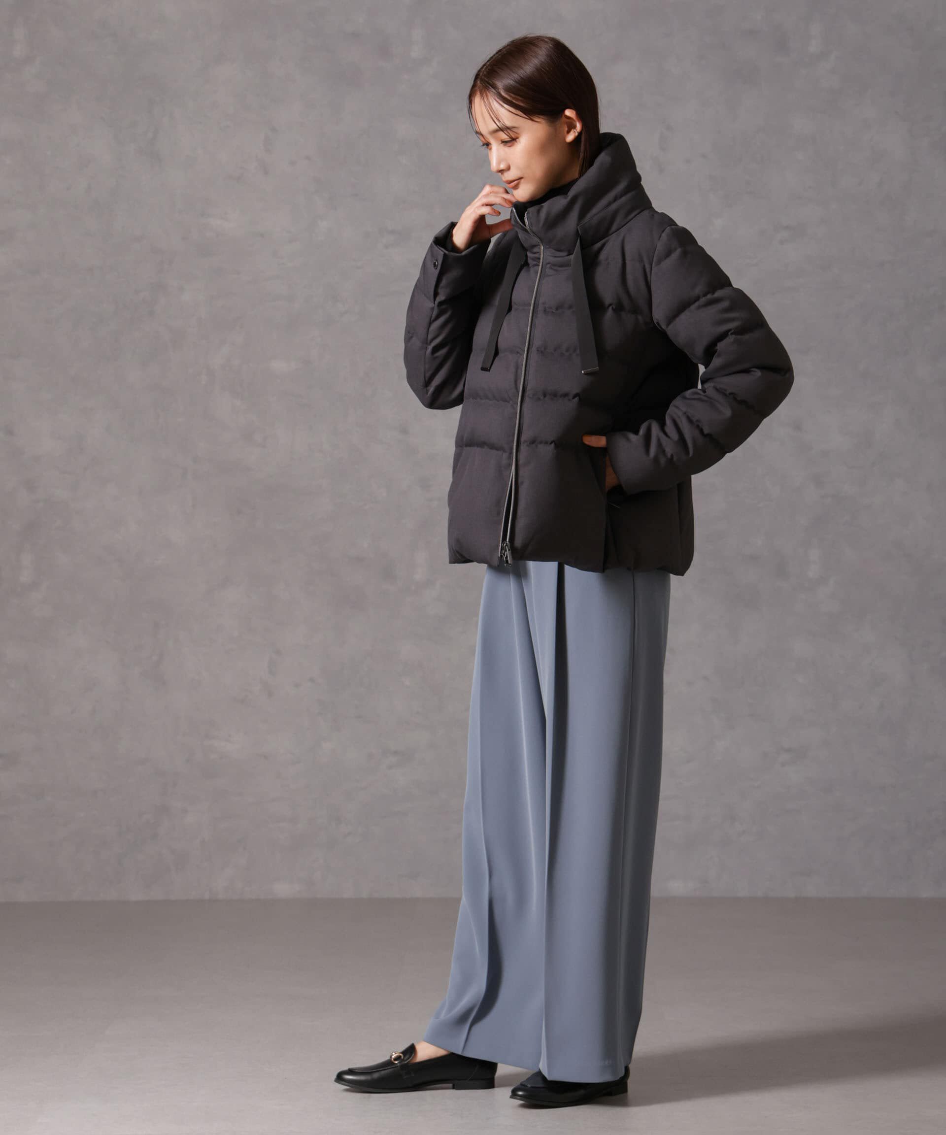 nano･universe「「西川ダウン(R)」サージスタンドカラーショートダウン」|ダウン|