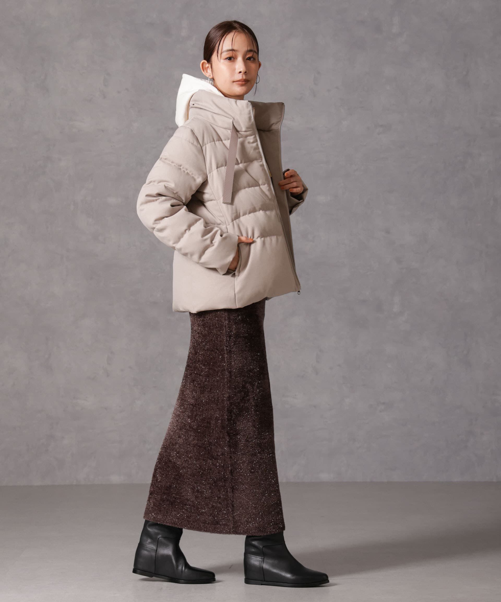 nano･universe「「西川ダウン(R)」サージスタンドカラーショートダウン」|ダウン|