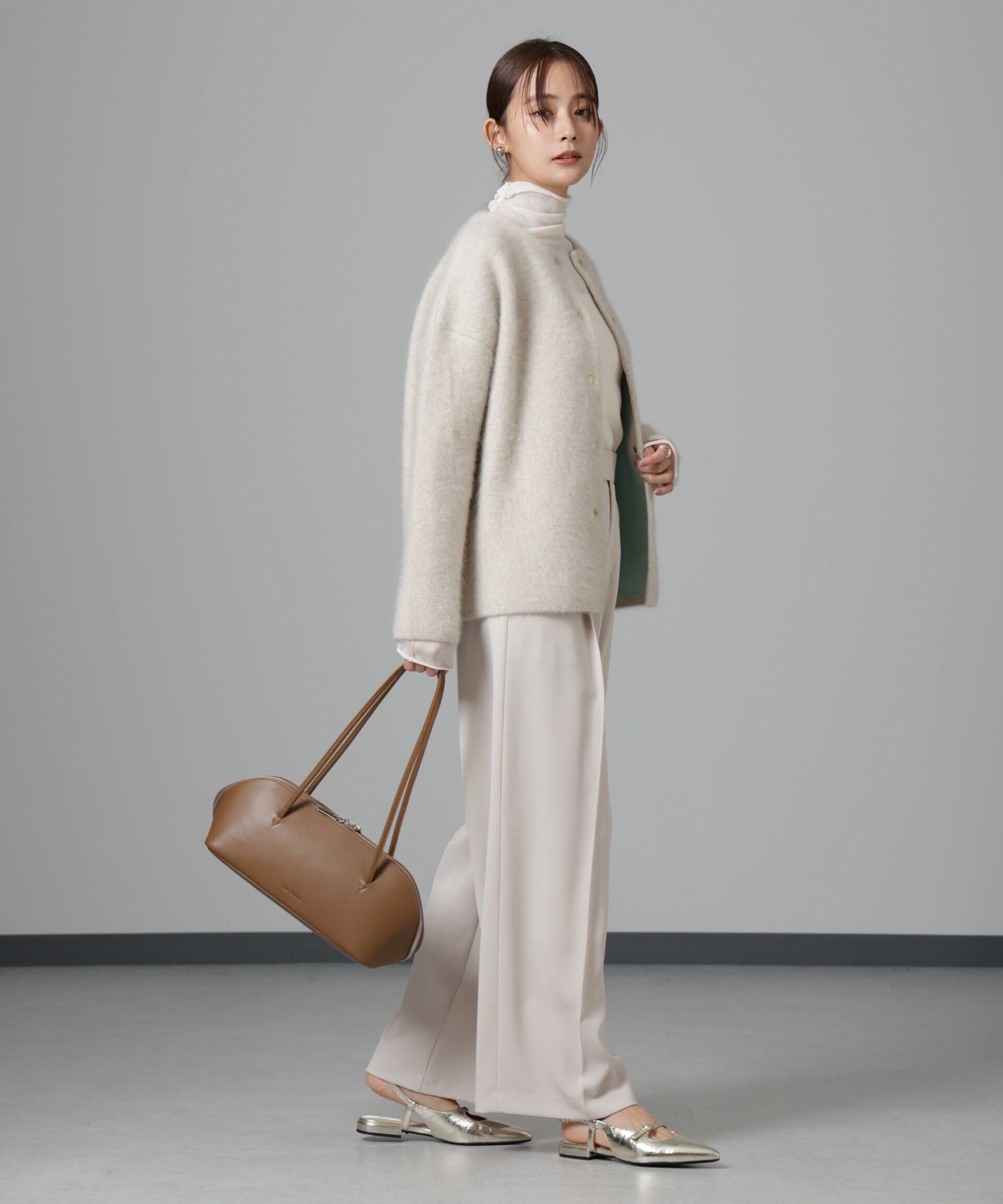 nano･universe「ウォッシャブルフォックスリバーニットジャケット」|ニット・セーター|