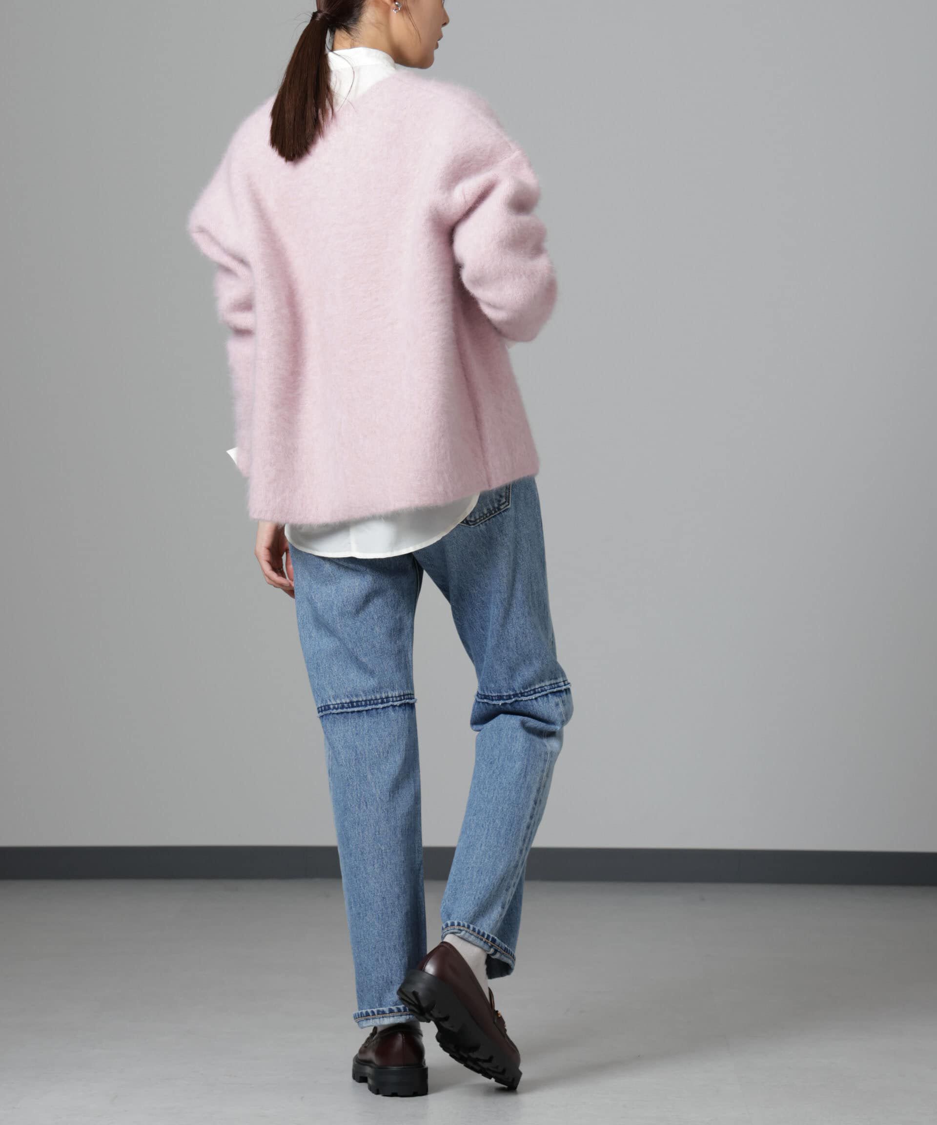 nano･universe「ウォッシャブルフォックスリバーニットジャケット」|ニット・セーター|