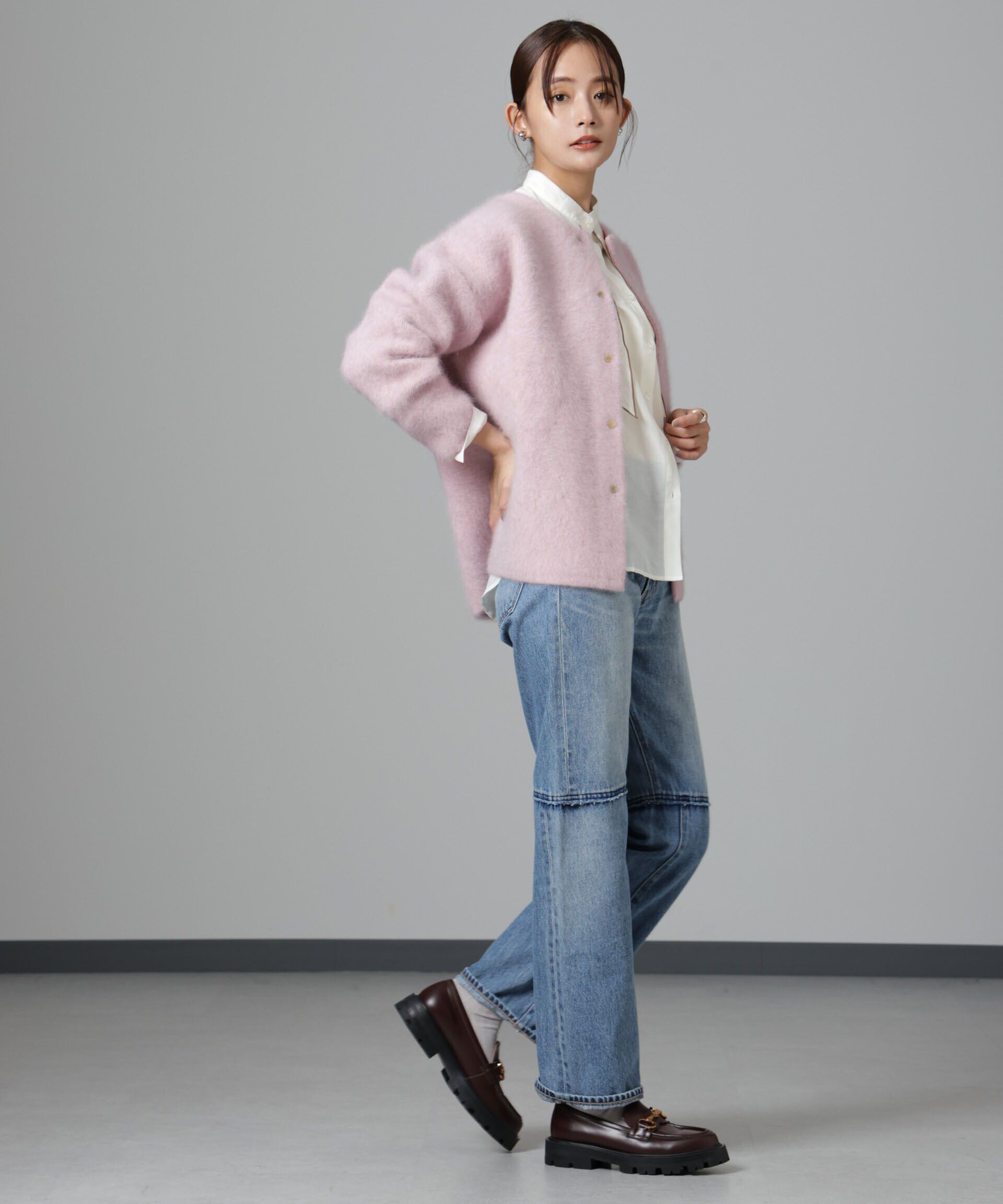 nano･universe「ウォッシャブルフォックスリバーニットジャケット」|ニット・セーター|